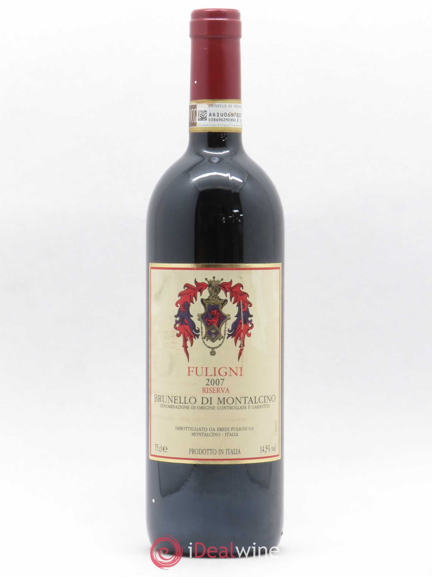 Brunello di Montalcino DOCG Fuligni Riserva 2007 - Lot de 1 bouteille - 0