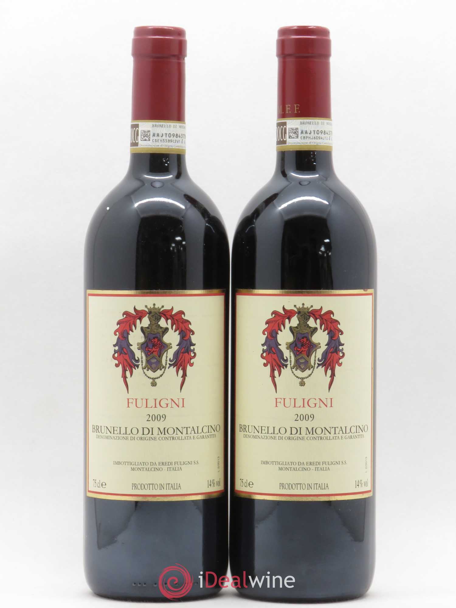 Brunello di Montalcino DOCG Fuligni 2009 - Lot de 2 bouteilles - 0