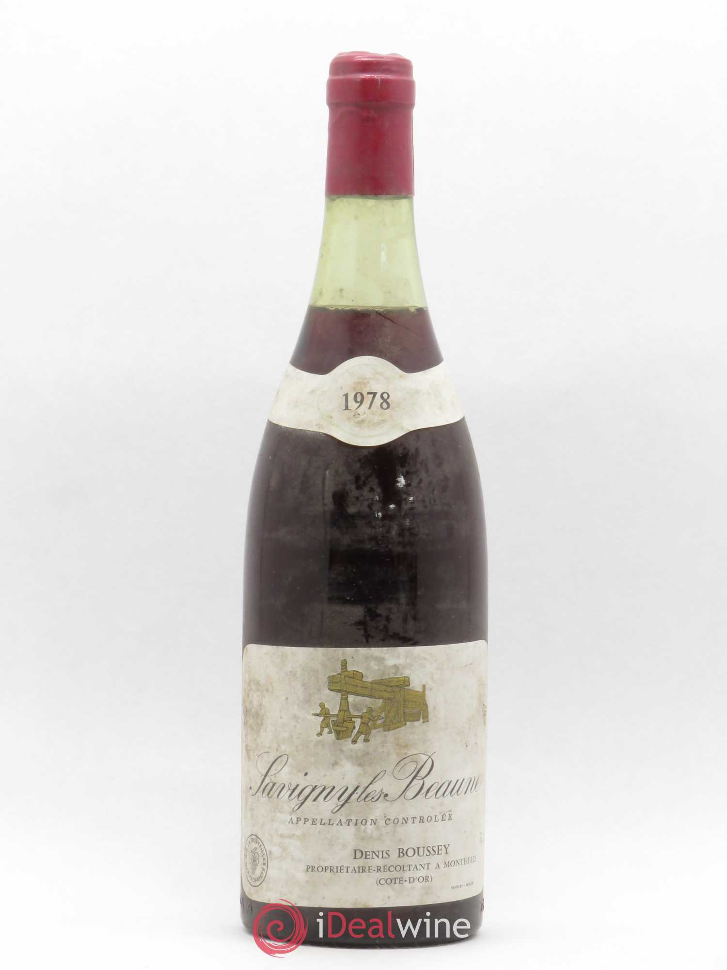 Savigny-lès-Beaune Domaine Denis Boussey 1978 - Posten von 1 Flasche - 0