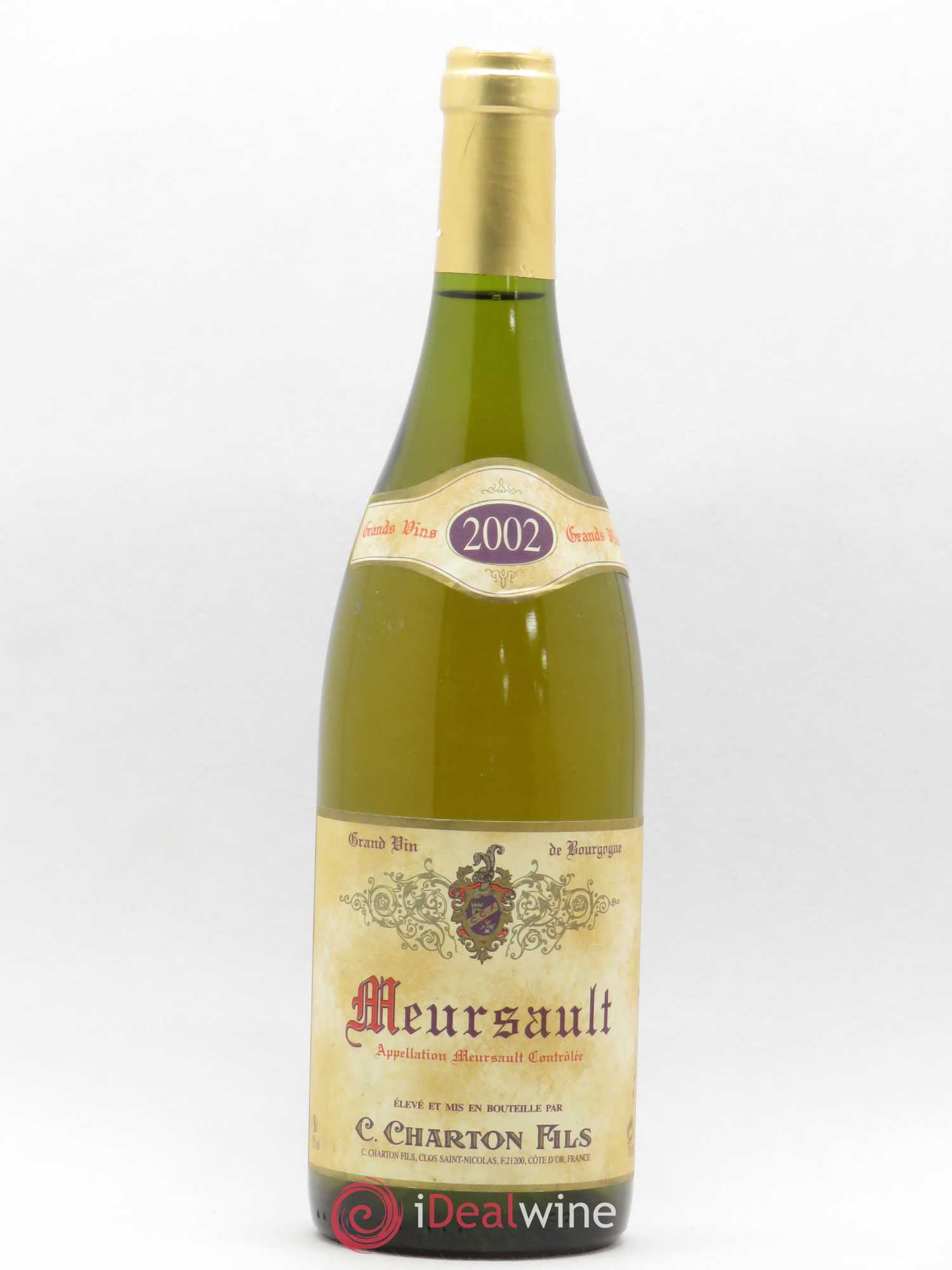 Meursault Charton 2002 - Lot de 1 bouteille - 0
