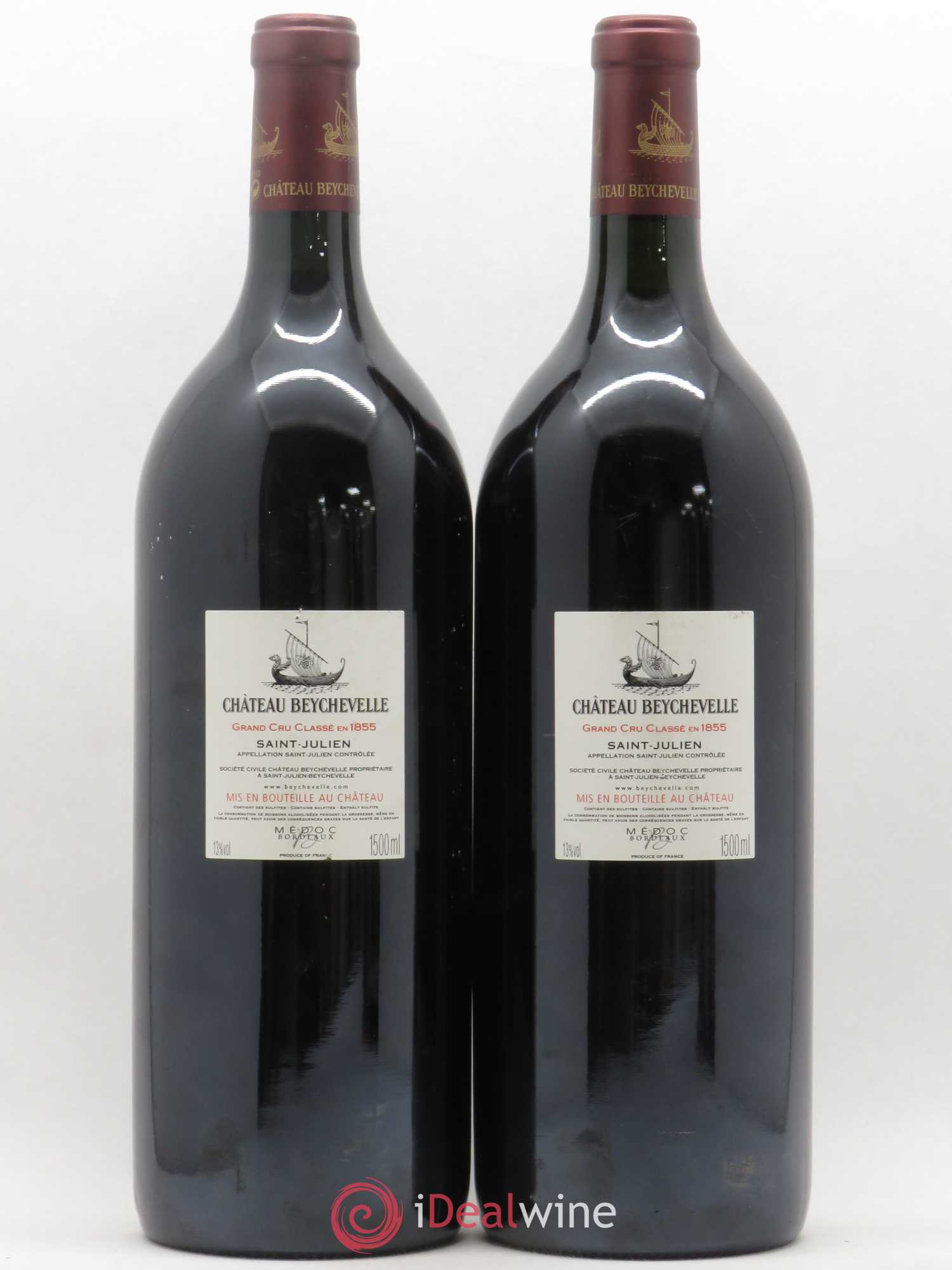 Château Beychevelle 4ème Grand Cru Classé 2006 - Lot de 2 magnums - 1