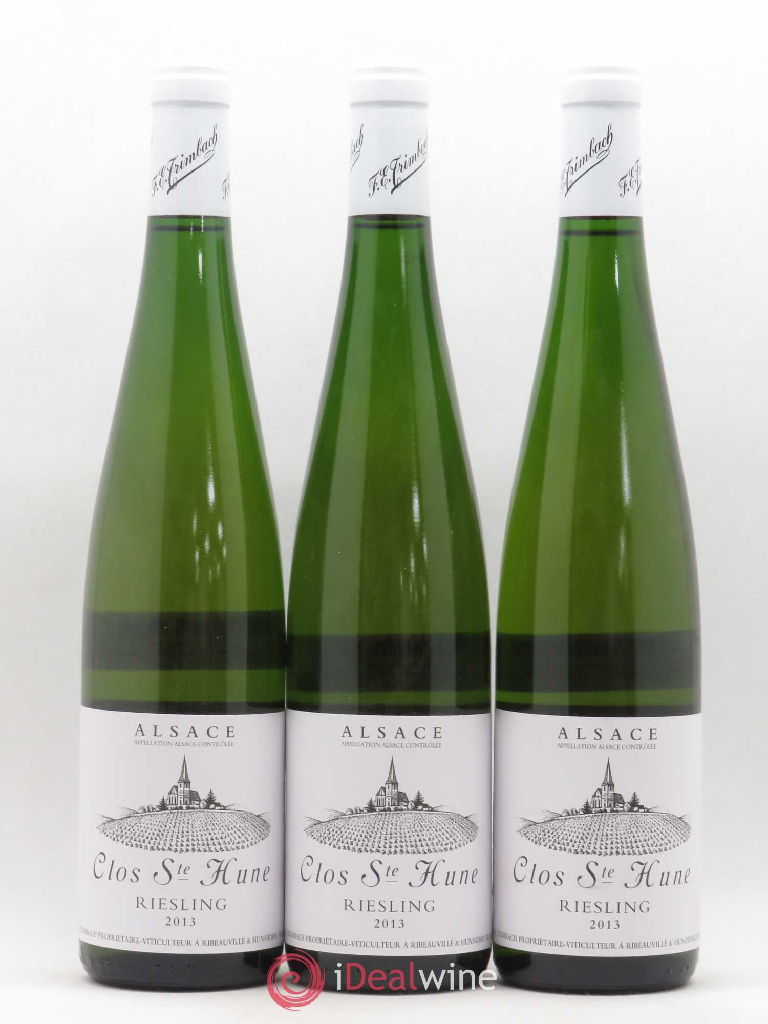 Alsace Riesling Clos Sainte-Hune Trimbach (Domaine) 2013 - Lot de 3 bouteilles - 0
