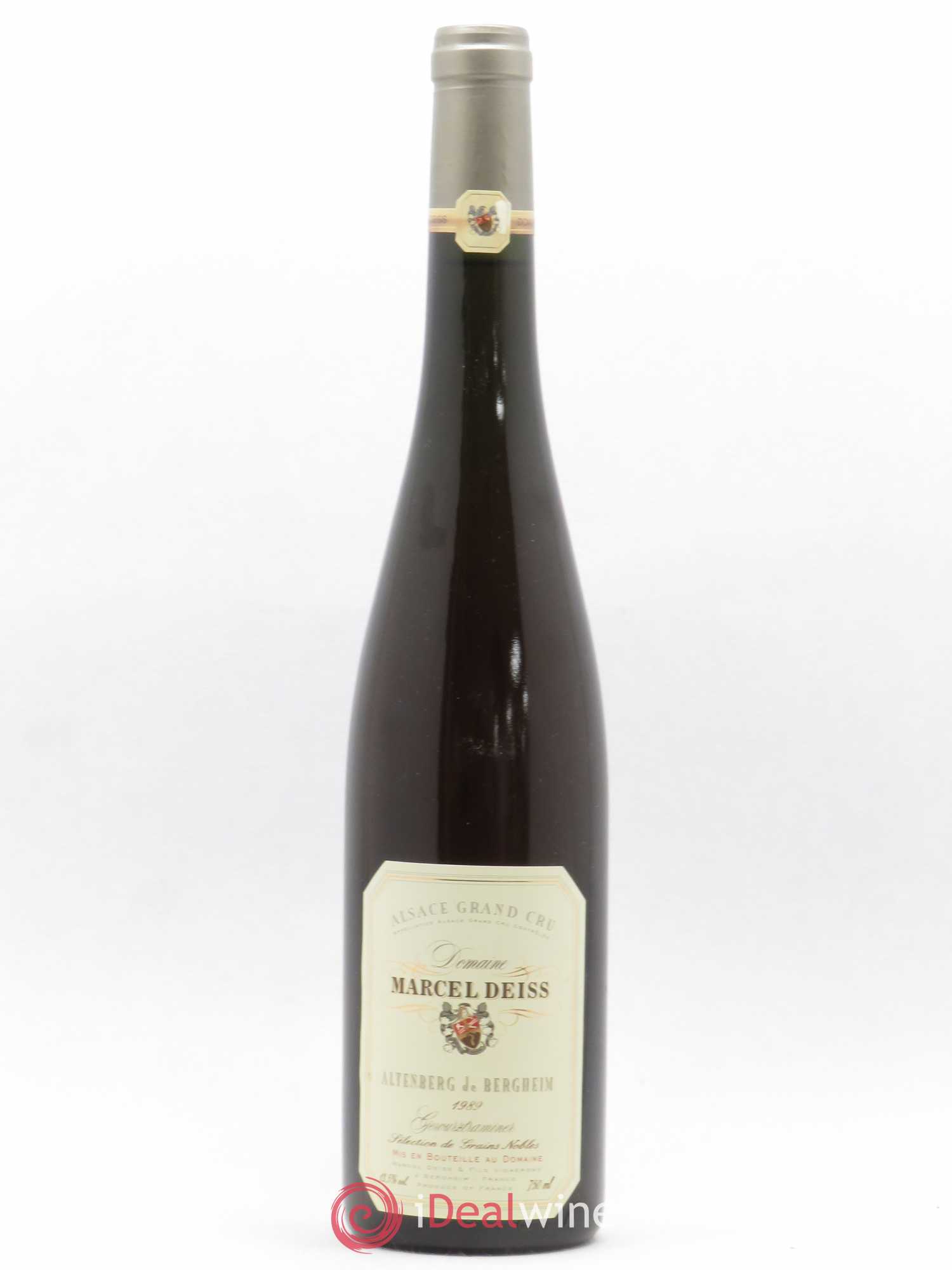 Alsace Gewurztraminer Sélection de Grains Nobles Grand Cru Altenberg de Bergheim Marcel Deiss (Domaine) 1989 - Posten von 1 Flasche - 0