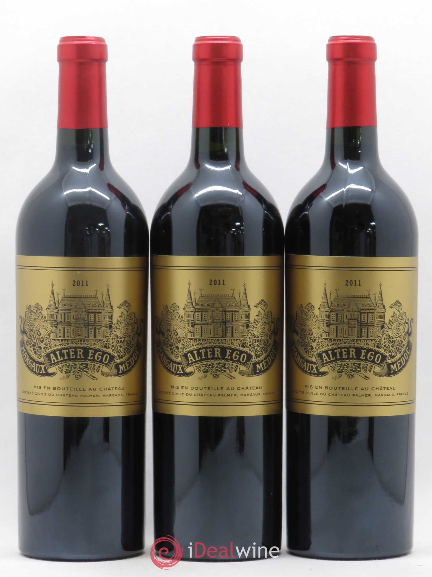 Alter Ego de Palmer Second Vin 2011 - Lot de 3 bouteilles - 0