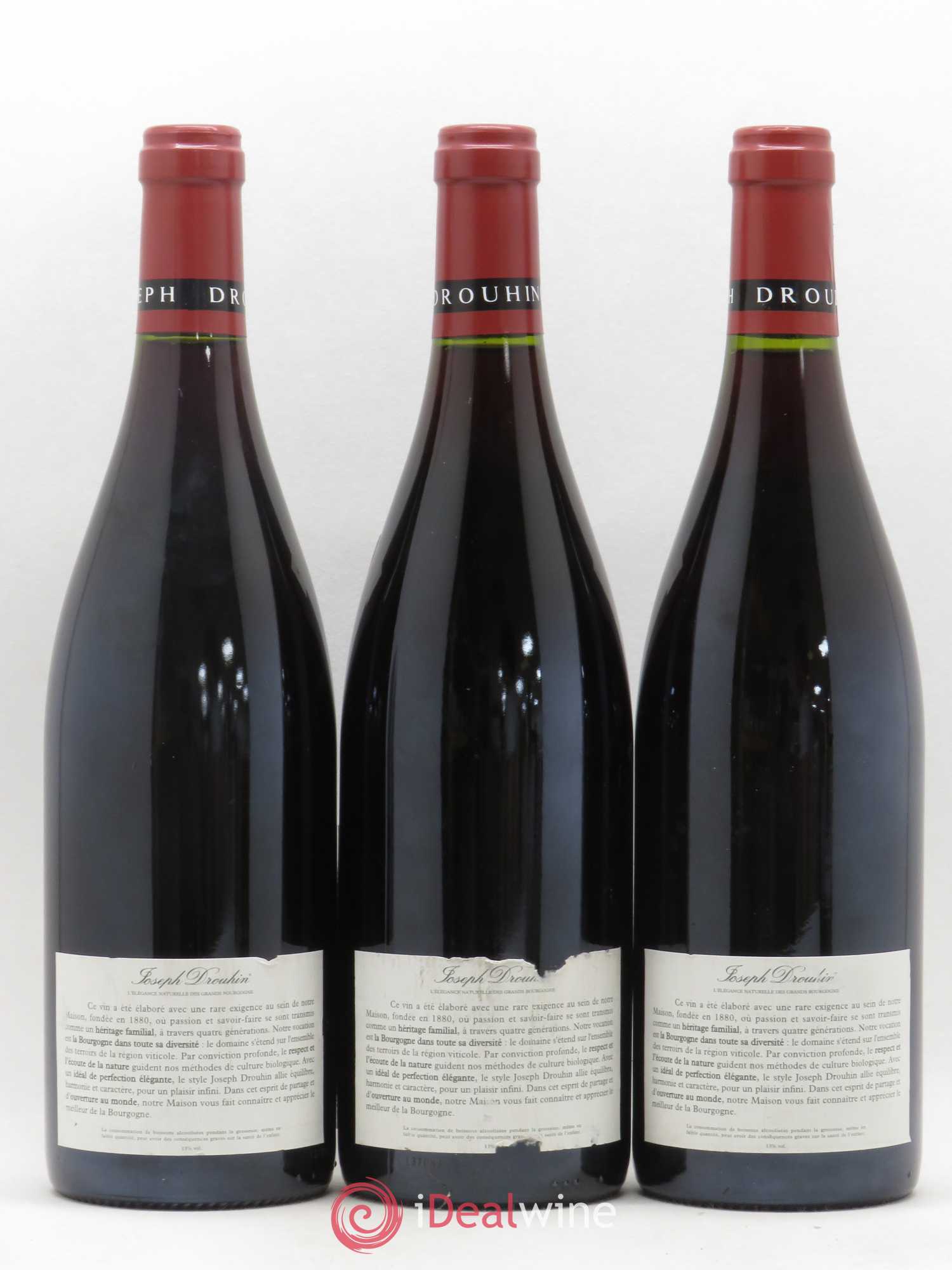 Clos de la Roche Grand Cru Joseph Drouhin 2001 - Lot de 3 bouteilles - 1