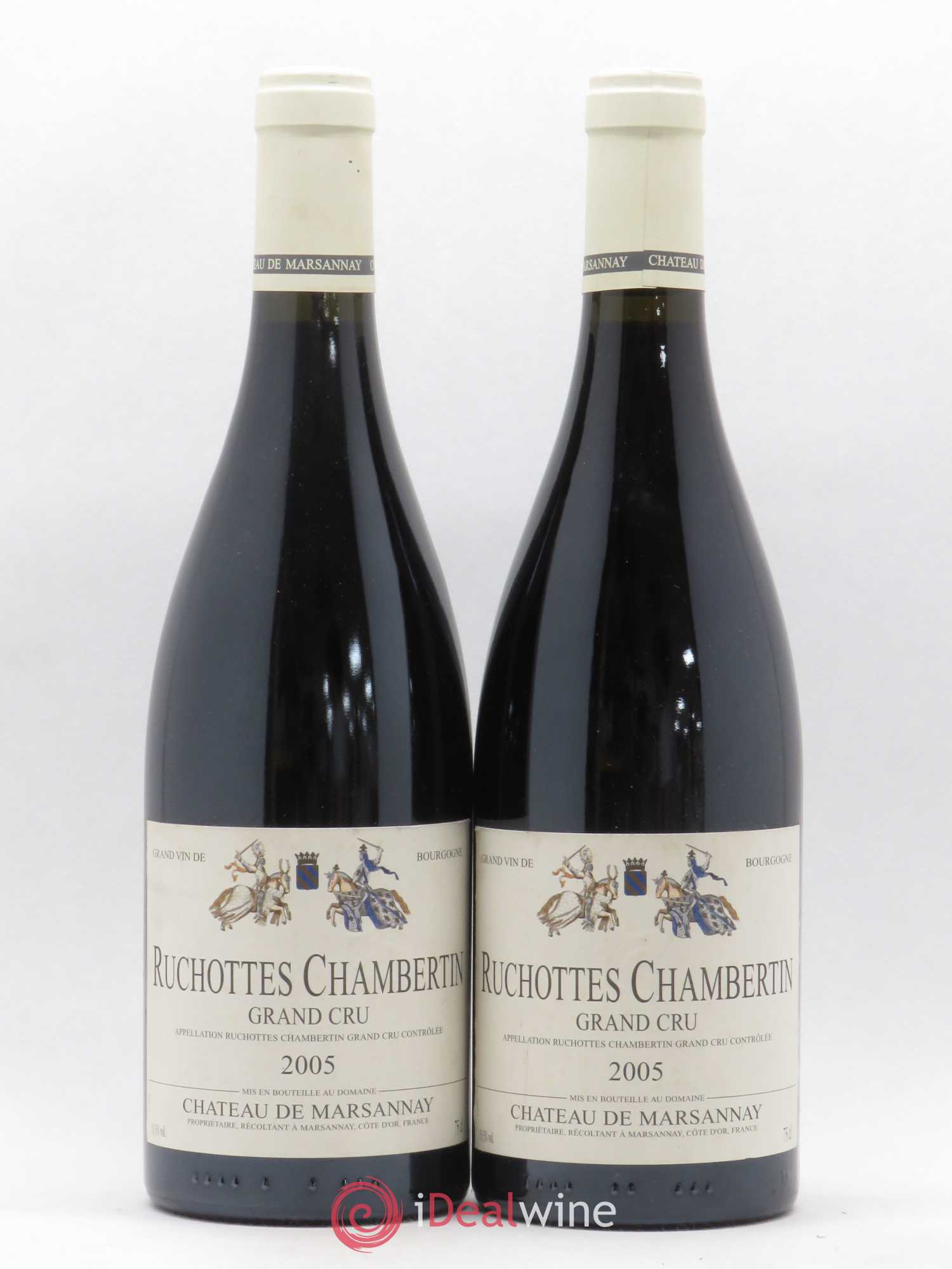 Ruchottes-Chambertin Grand Cru Château de Marsannay 2005 - Lot de 2 bouteilles - 0