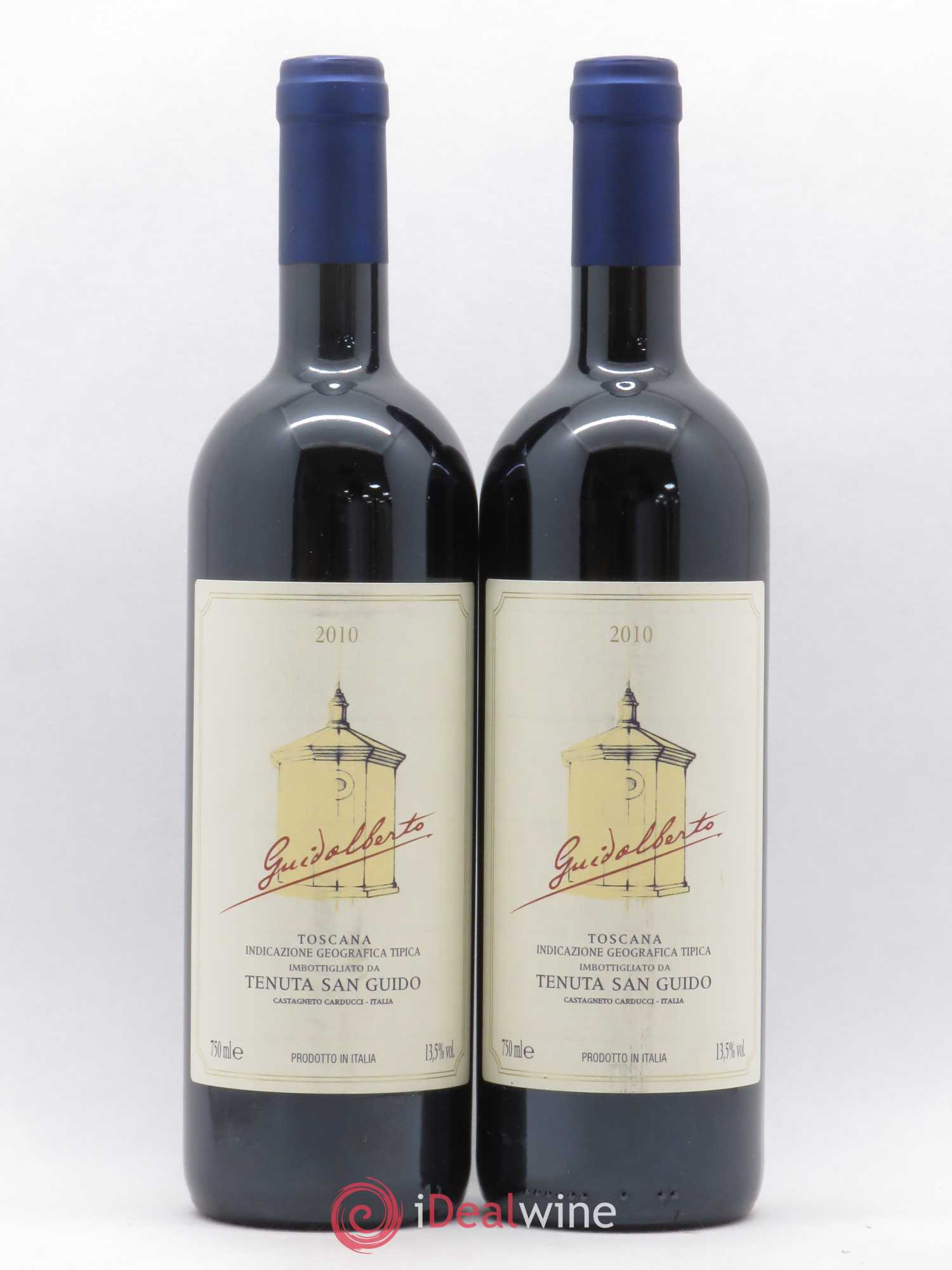 Toscana IGT Guidalberto Tenuta San Guido 2010 - Lot de 2 bouteilles - 0
