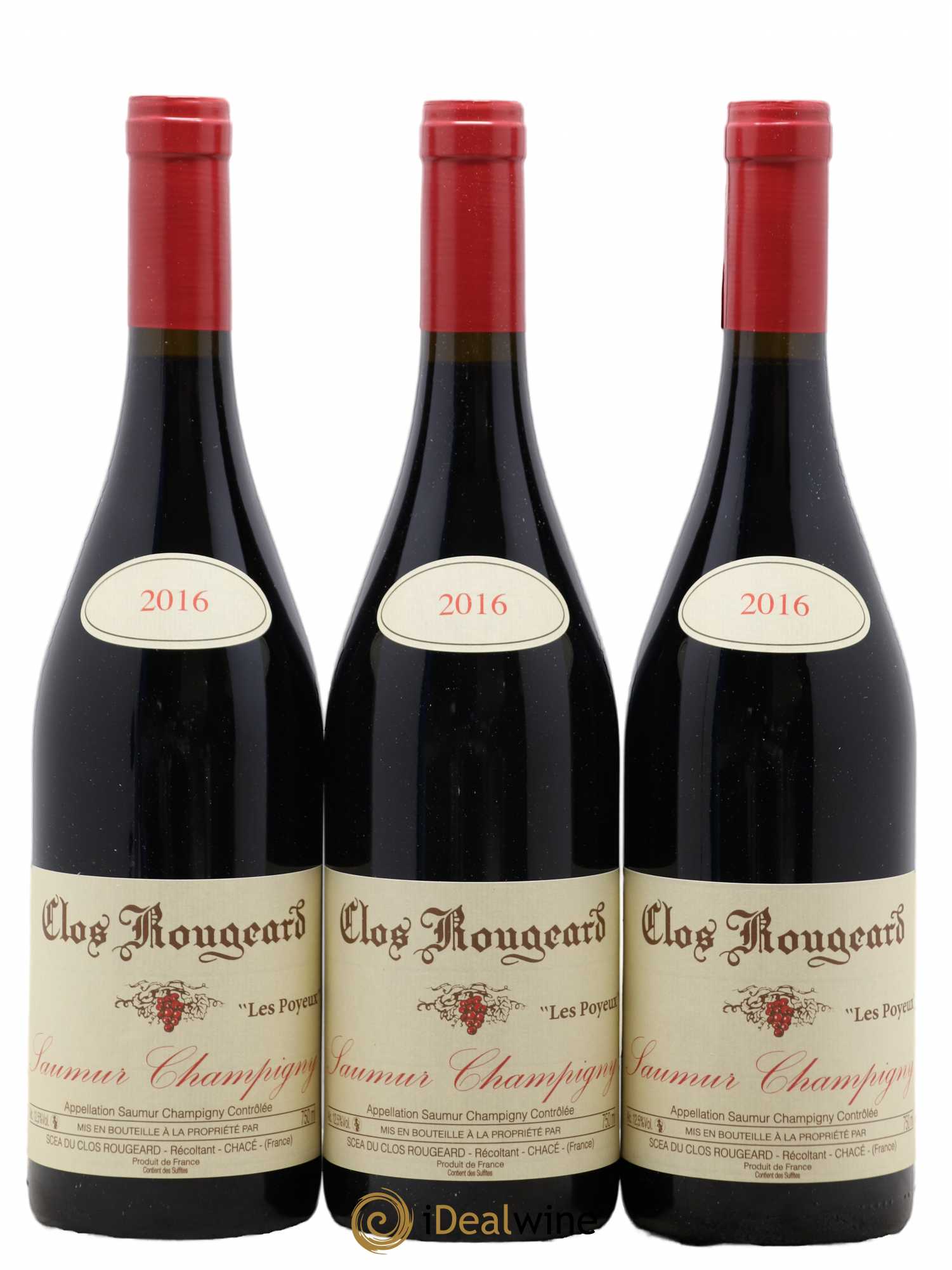 Saumur-Champigny Les Poyeux Clos Rougeard 2016 - Lot de 6 bouteilles - 1