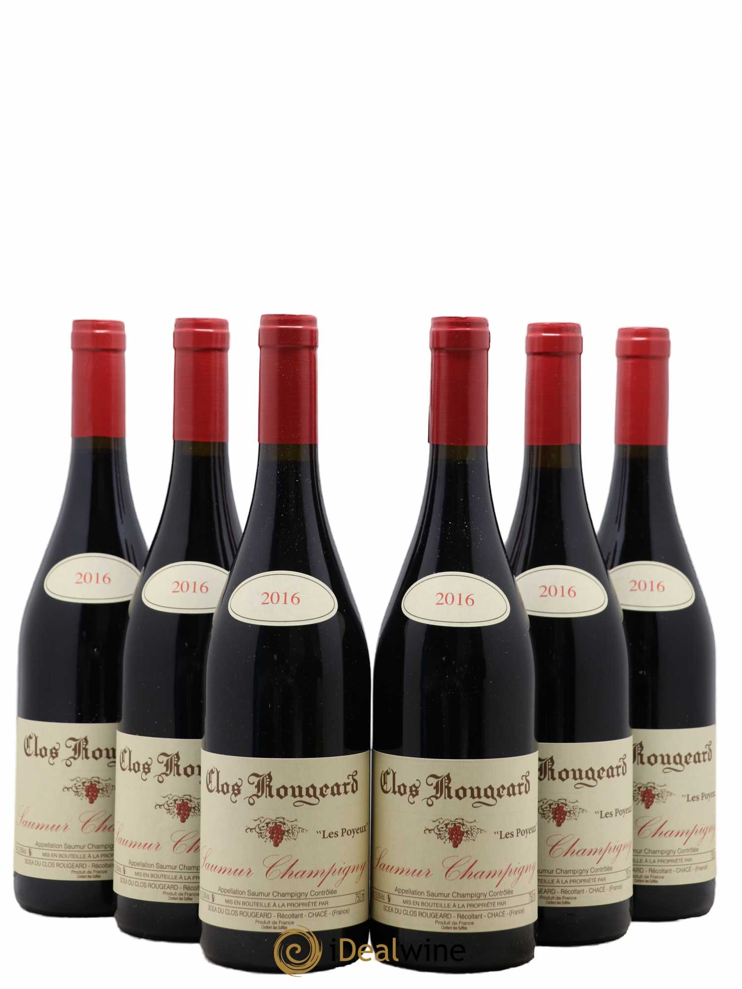 Saumur-Champigny Les Poyeux Clos Rougeard 2016 - Lot de 6 bouteilles - 0