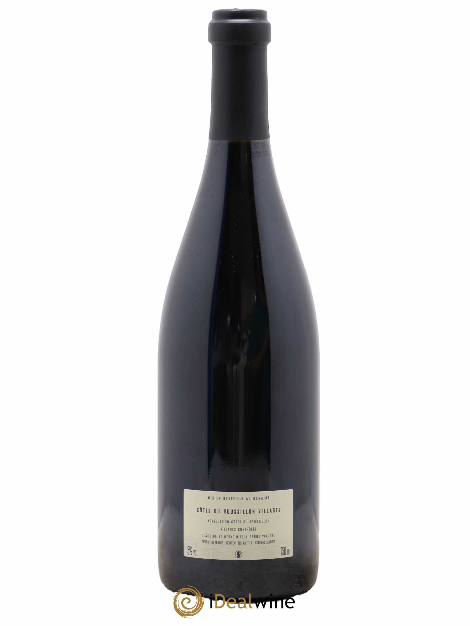 Côtes du Roussillon Villages Clos des Fées La Petite Sibérie Hervé Bizeul 2012 - Lot de 1 bouteille - 1