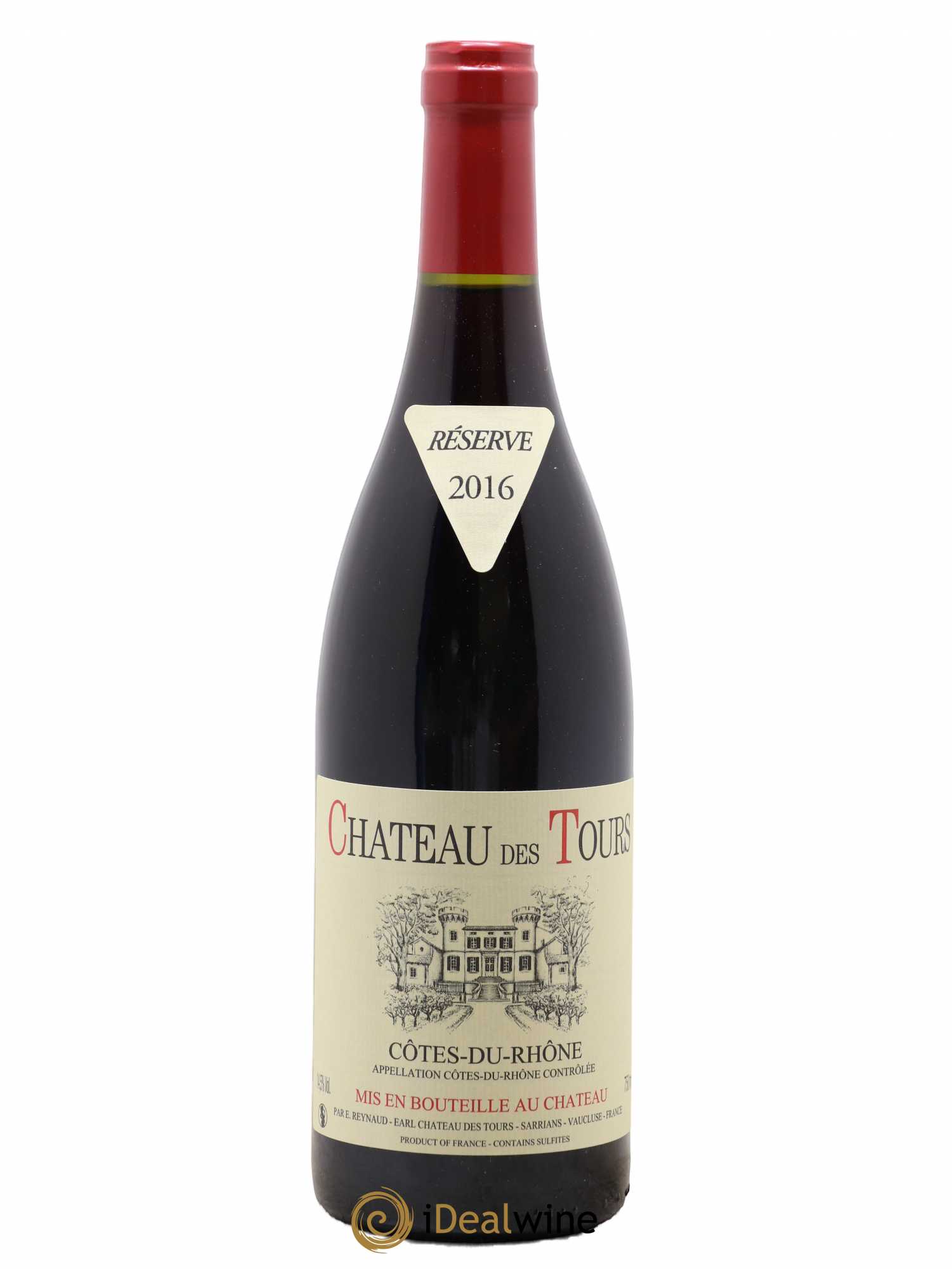 Côtes-du-Rhône Château des Tours Emmanuel Reynaud 2016 - Lot of 1 bottle - 0