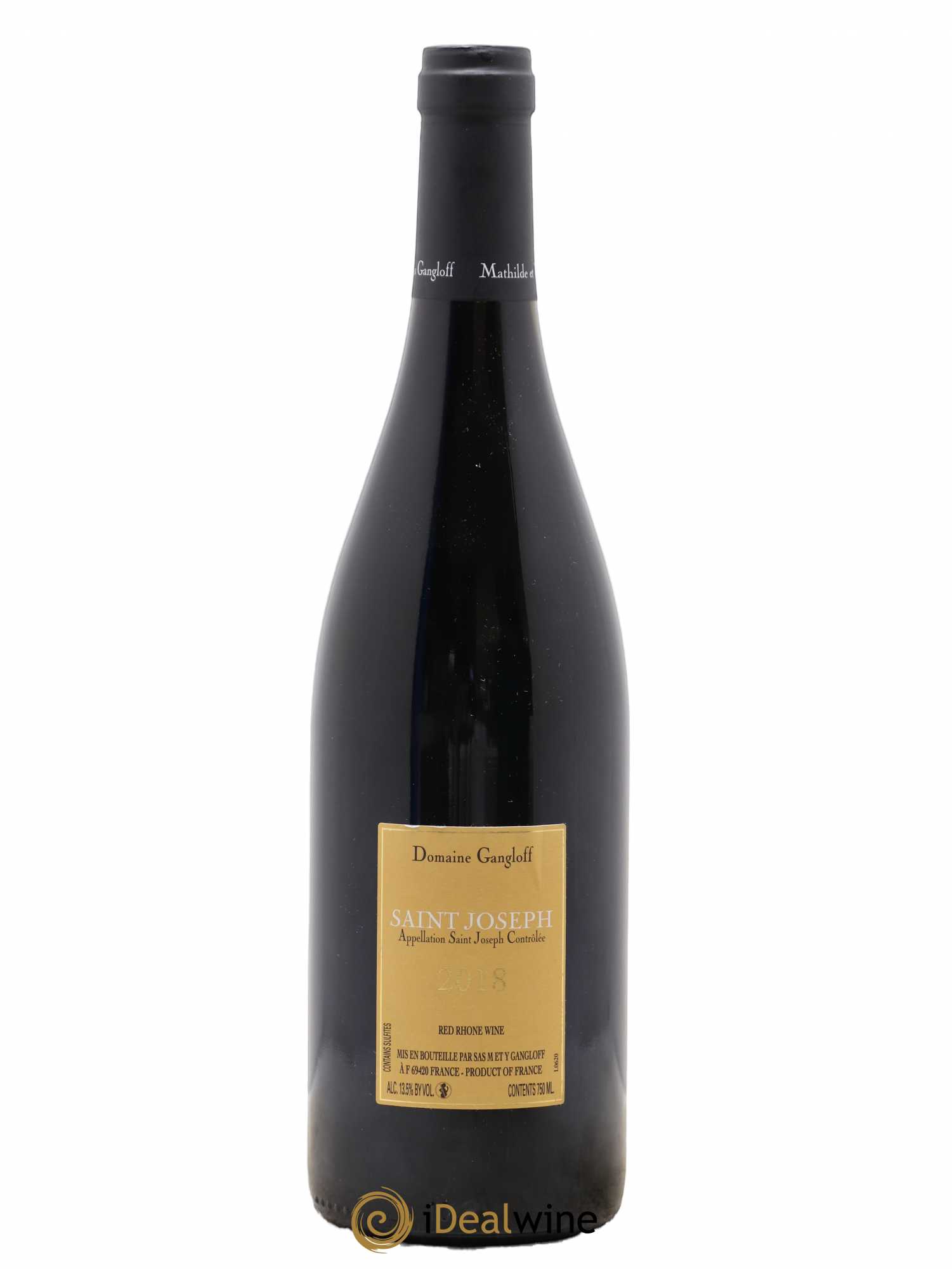 Saint-Joseph Gangloff (Domaine)  2018 - Lot de 1 bouteille - 1