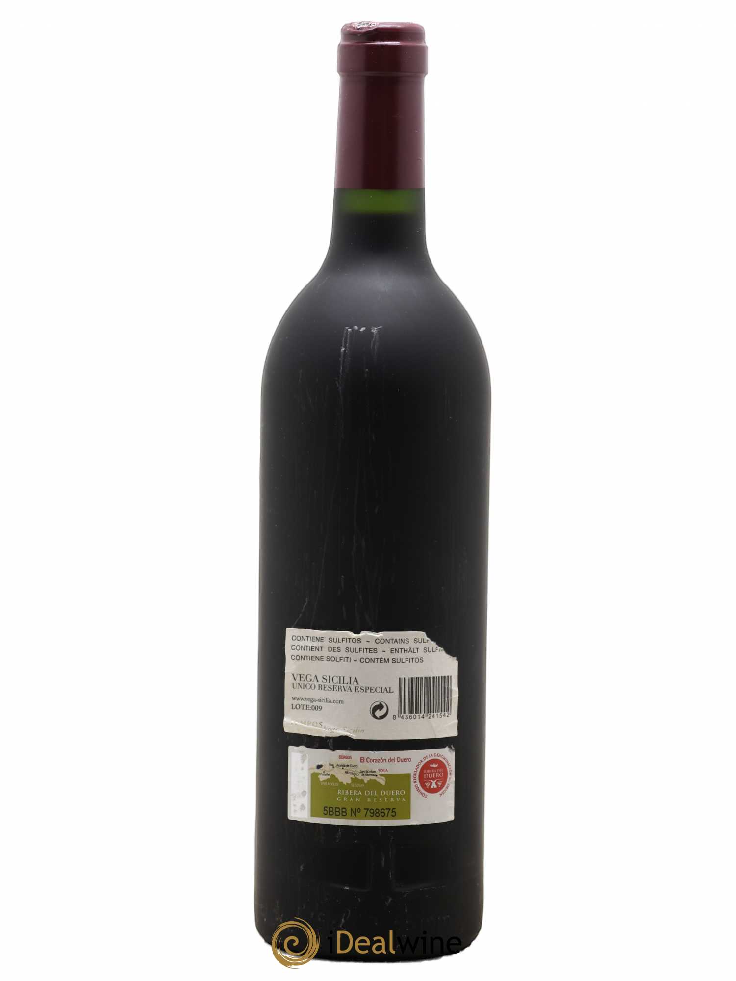 Ribera Del Duero Vega Sicilia Unico Reserva Especial Famille Alvarez - Lot of 1 bottle - 1