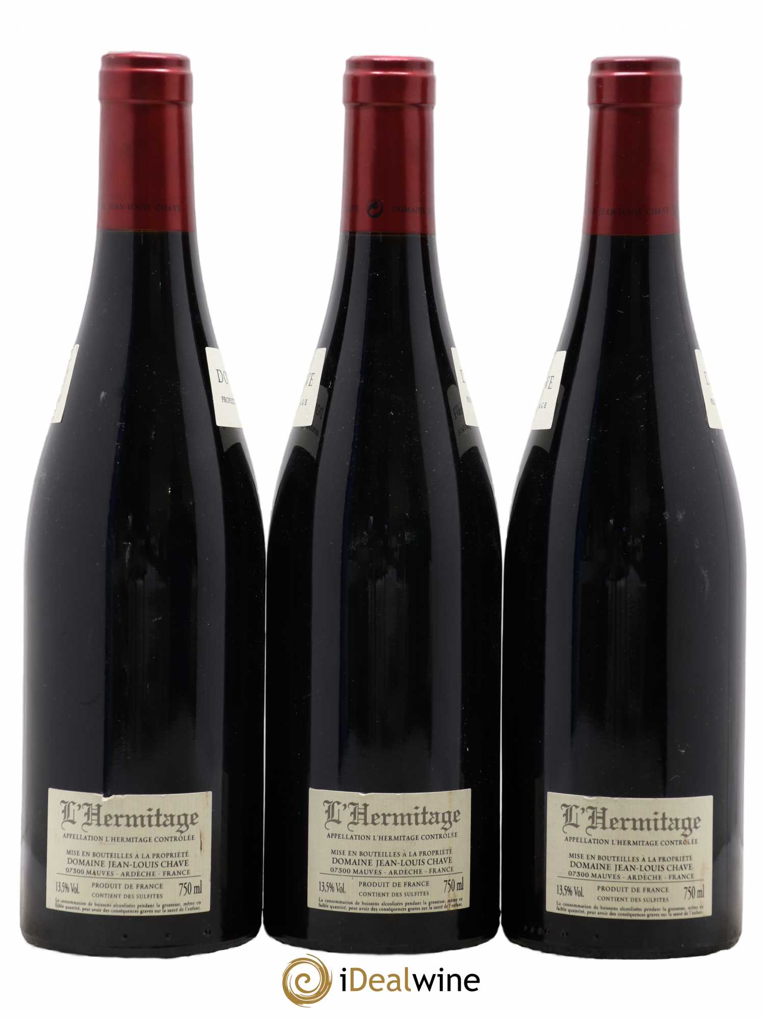 Hermitage Jean-Louis Chave 2014 - Lot de 3 bouteilles - 1