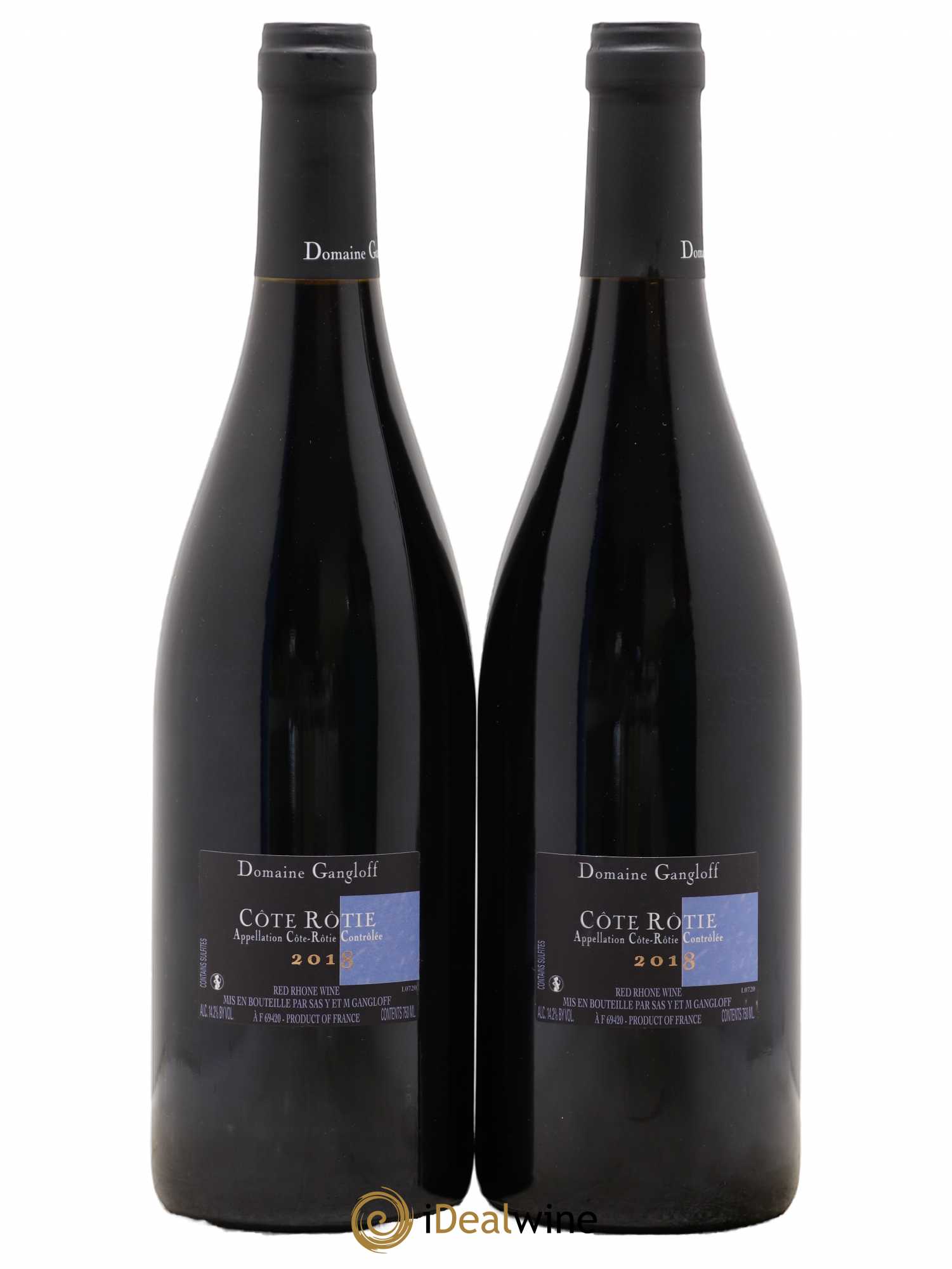 Côte-Rôtie La Barbarine Gangloff (Domaine) 2018 - Lot de 2 bouteilles - 1