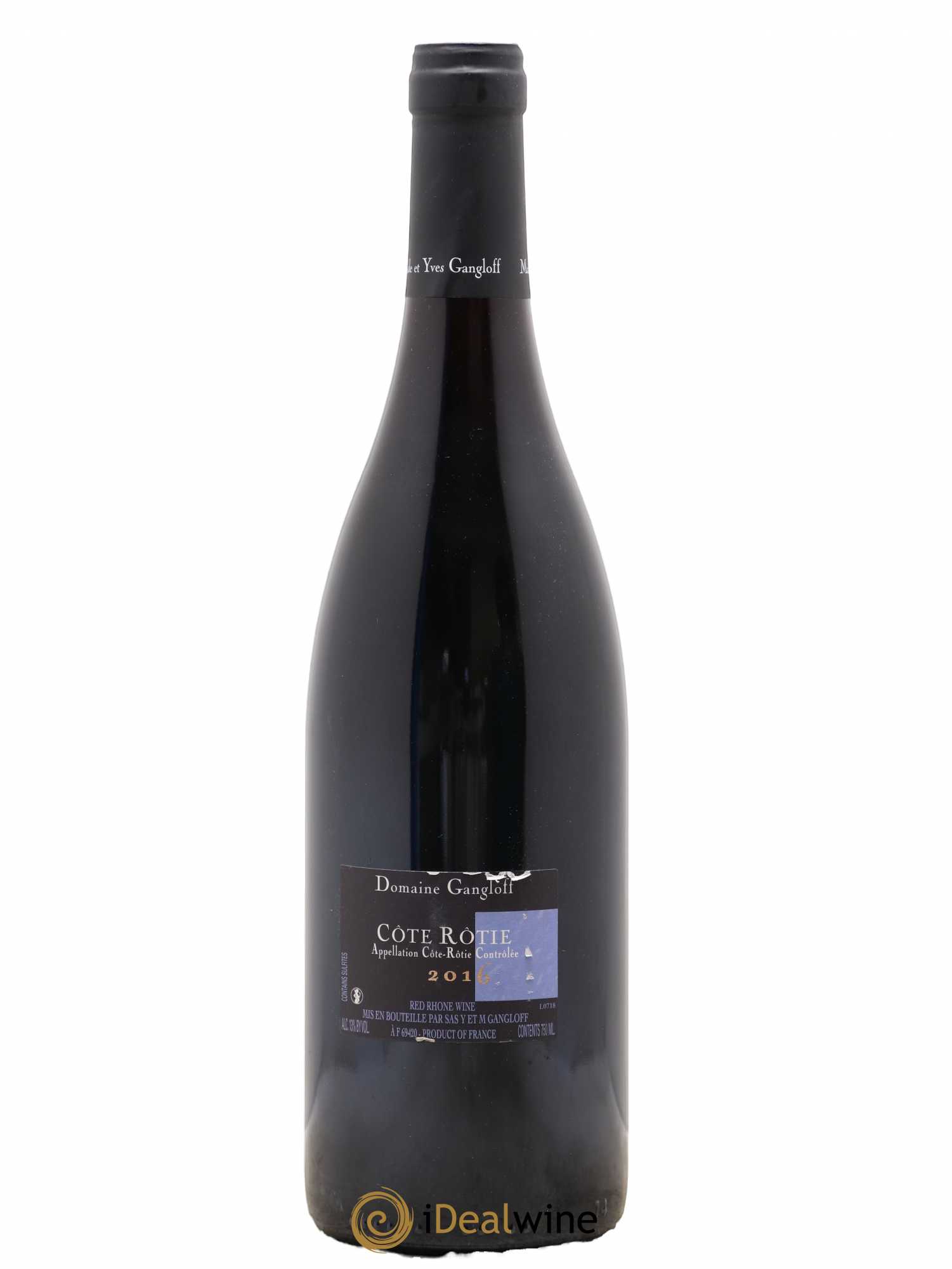 Côte-Rôtie La Barbarine Gangloff (Domaine) 2016 - Lot de 1 bouteille - 1