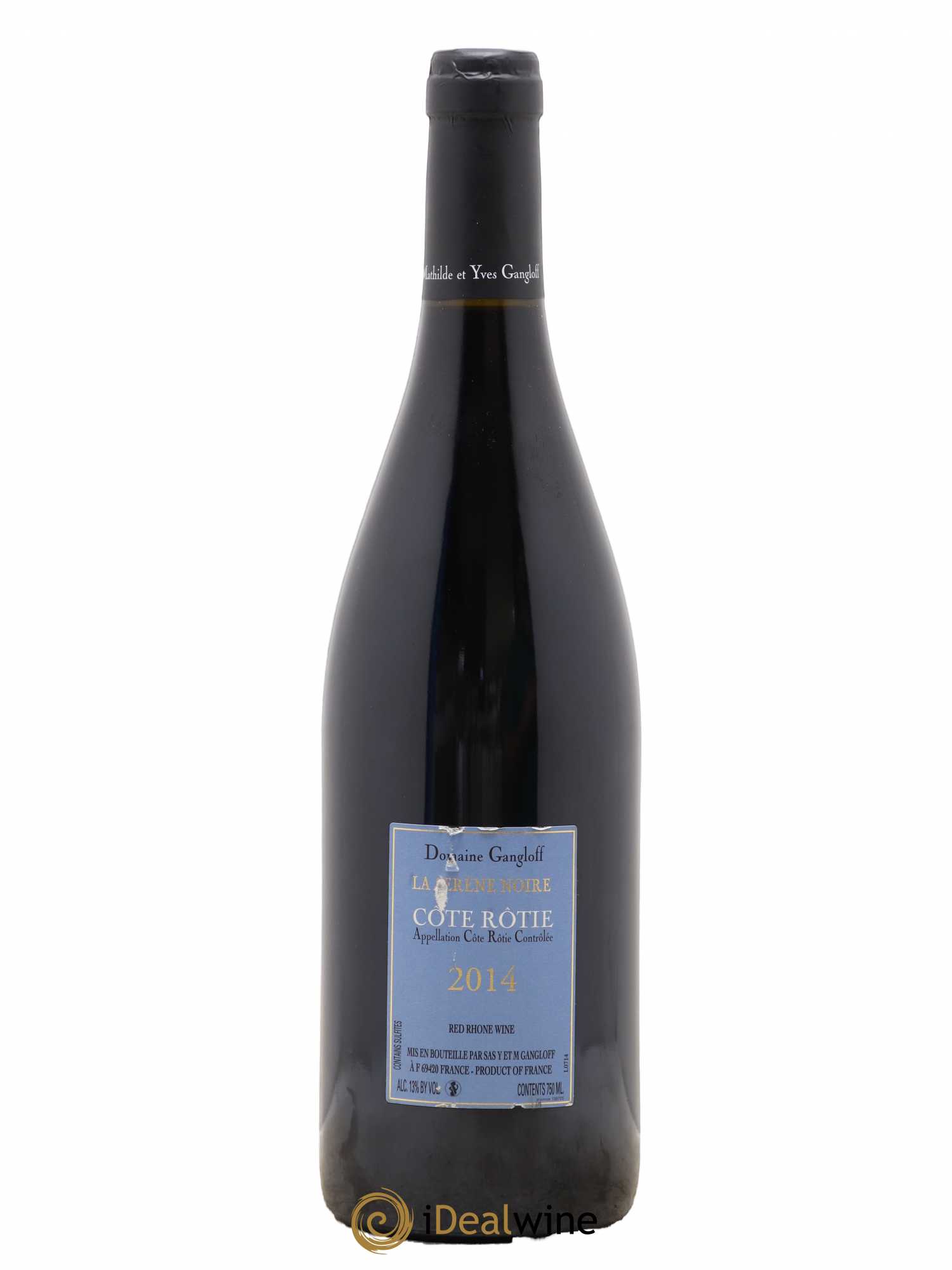 Côte-Rôtie La Sereine Noire Gangloff (Domaine)  2014 - Lot de 1 bouteille - 1