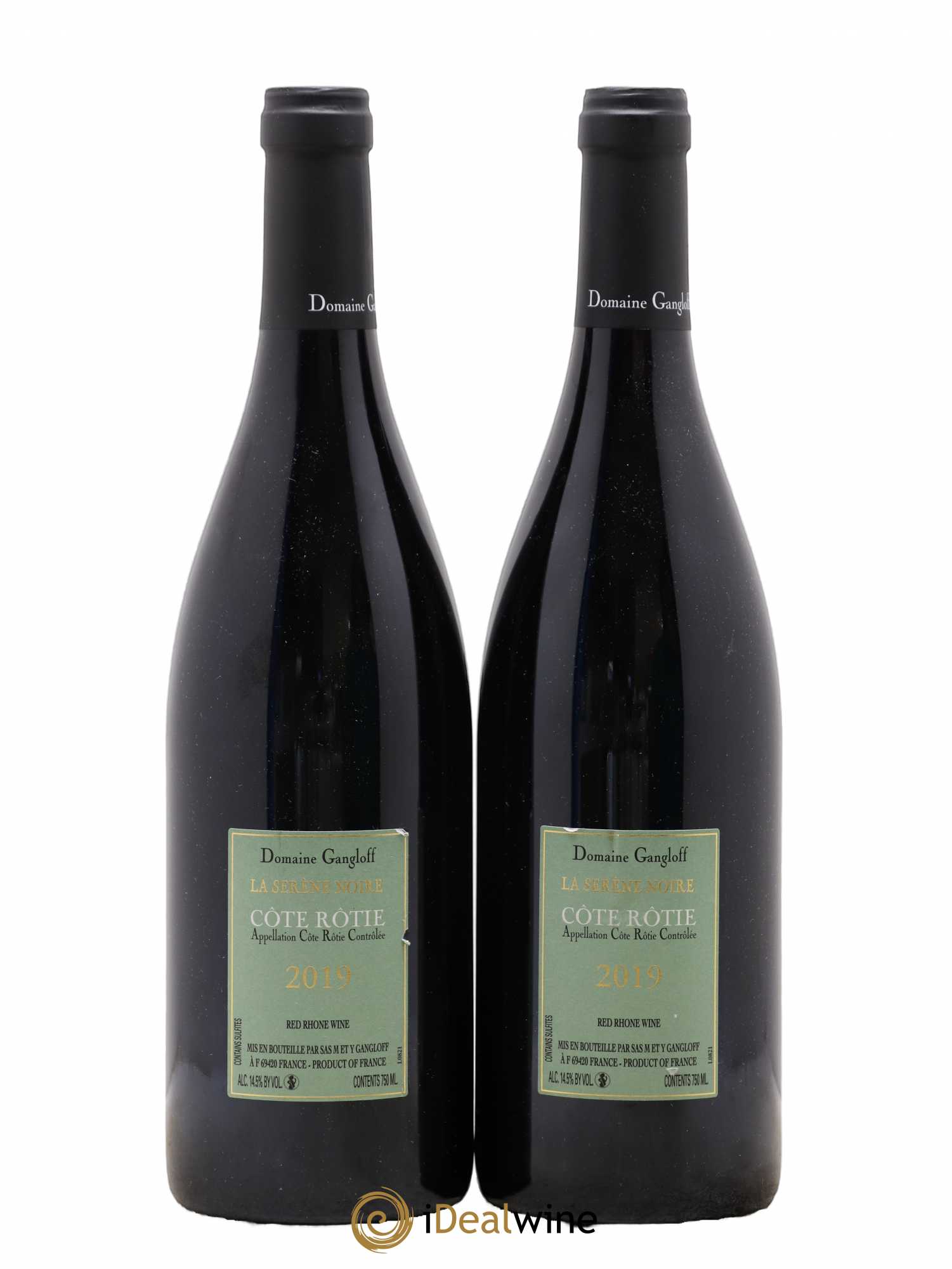 Côte-Rôtie La Sereine Noire Gangloff (Domaine) 2019 - Lot de 2 bouteilles - 1