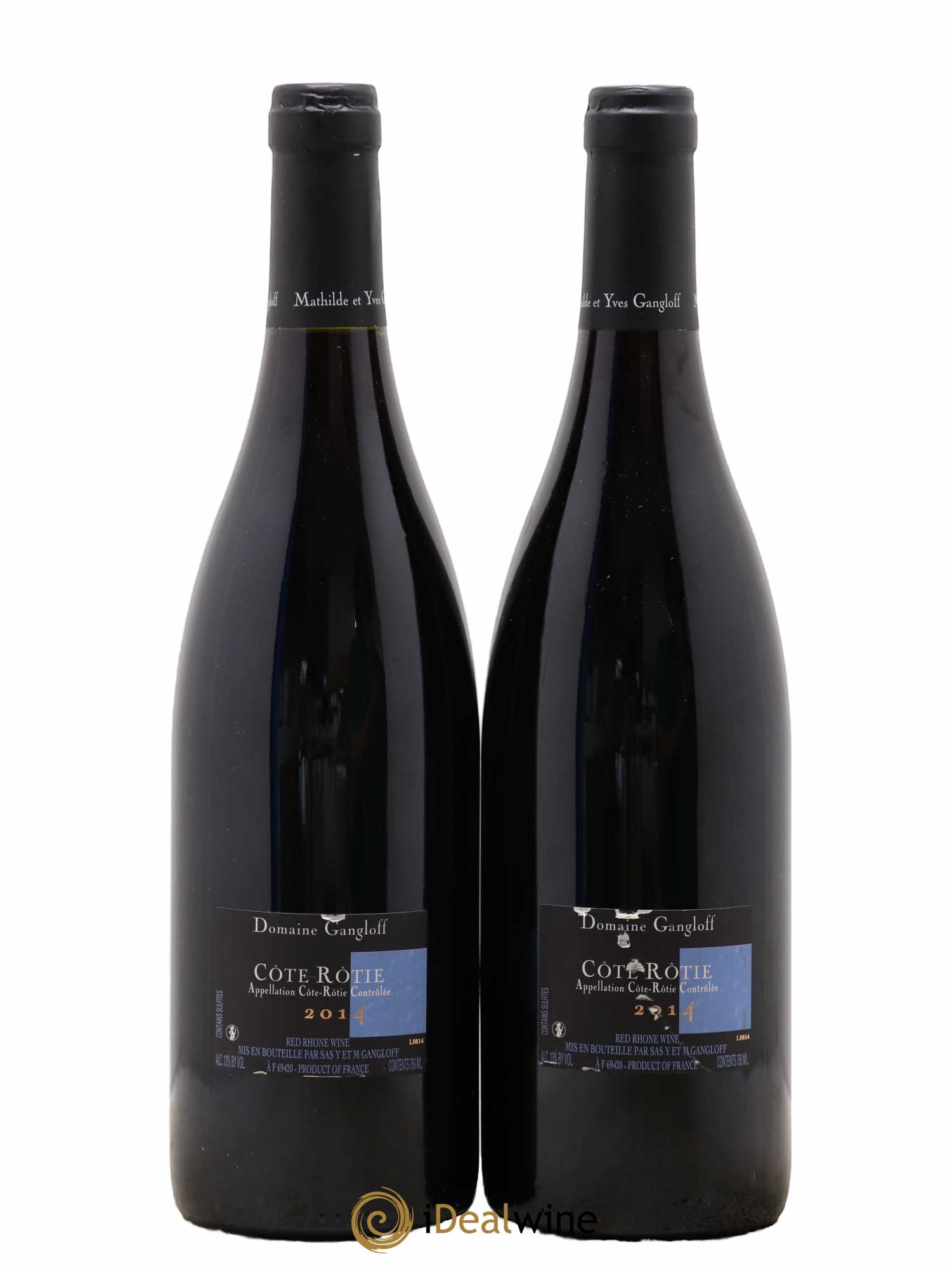 Côte-Rôtie La Barbarine Gangloff (Domaine) 2014 - Lot de 2 bouteilles - 1
