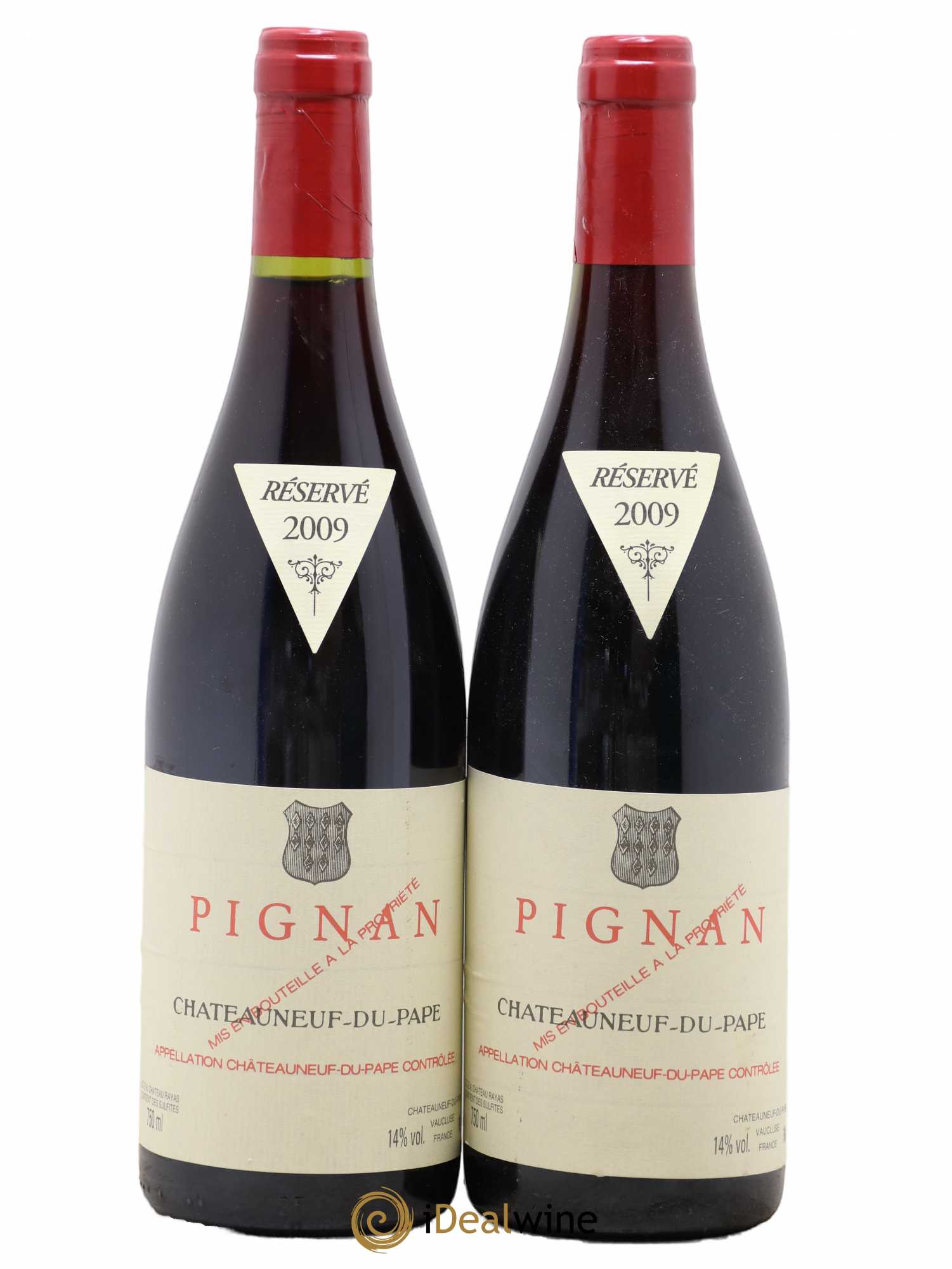 Châteauneuf-du-Pape Domaine de Pignan 2009 - Lot de 2 bouteilles - 0