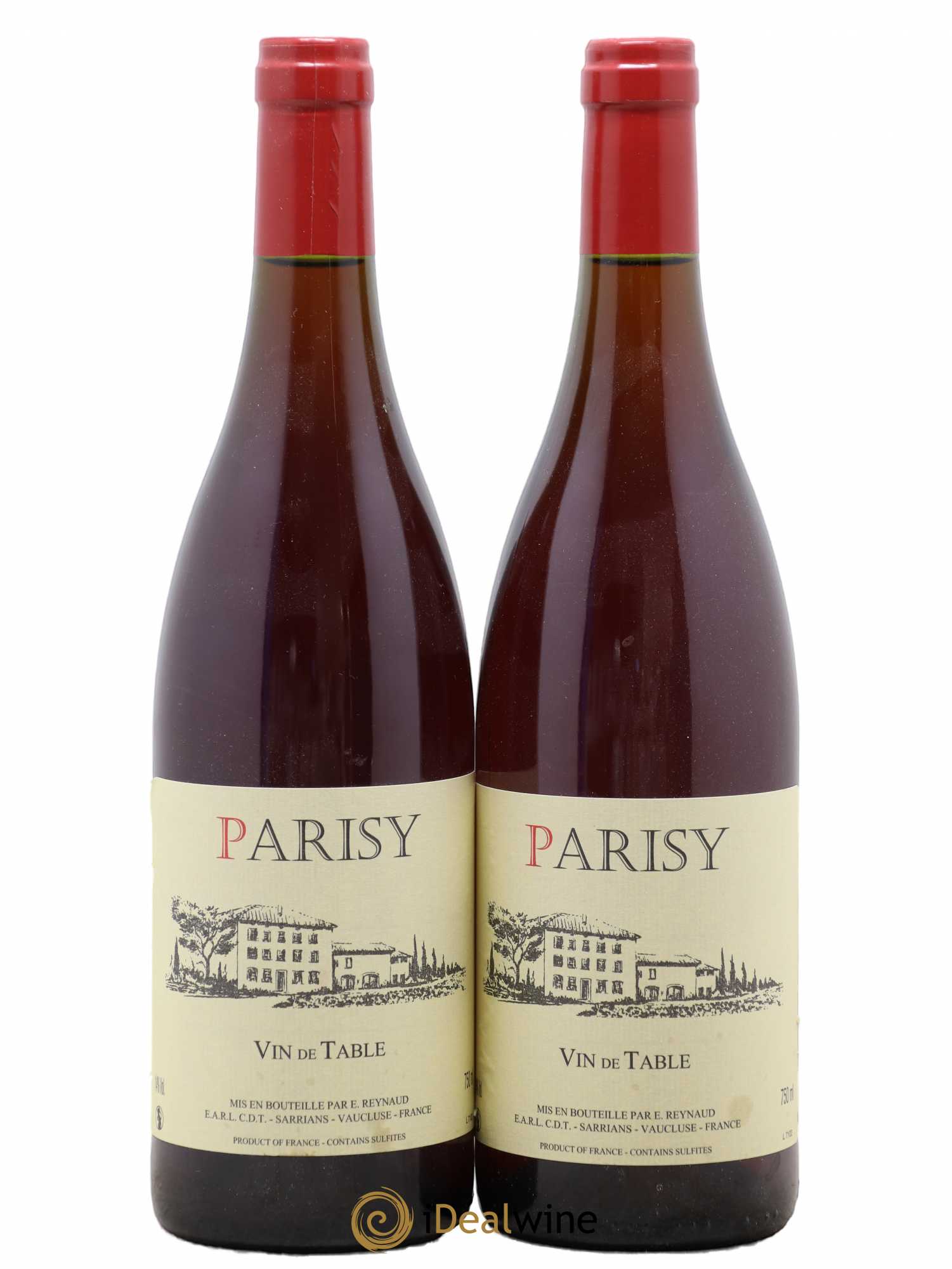 Vin de Table Parisy Emmanuel Reynaud - Lot de 2 bouteilles - 0