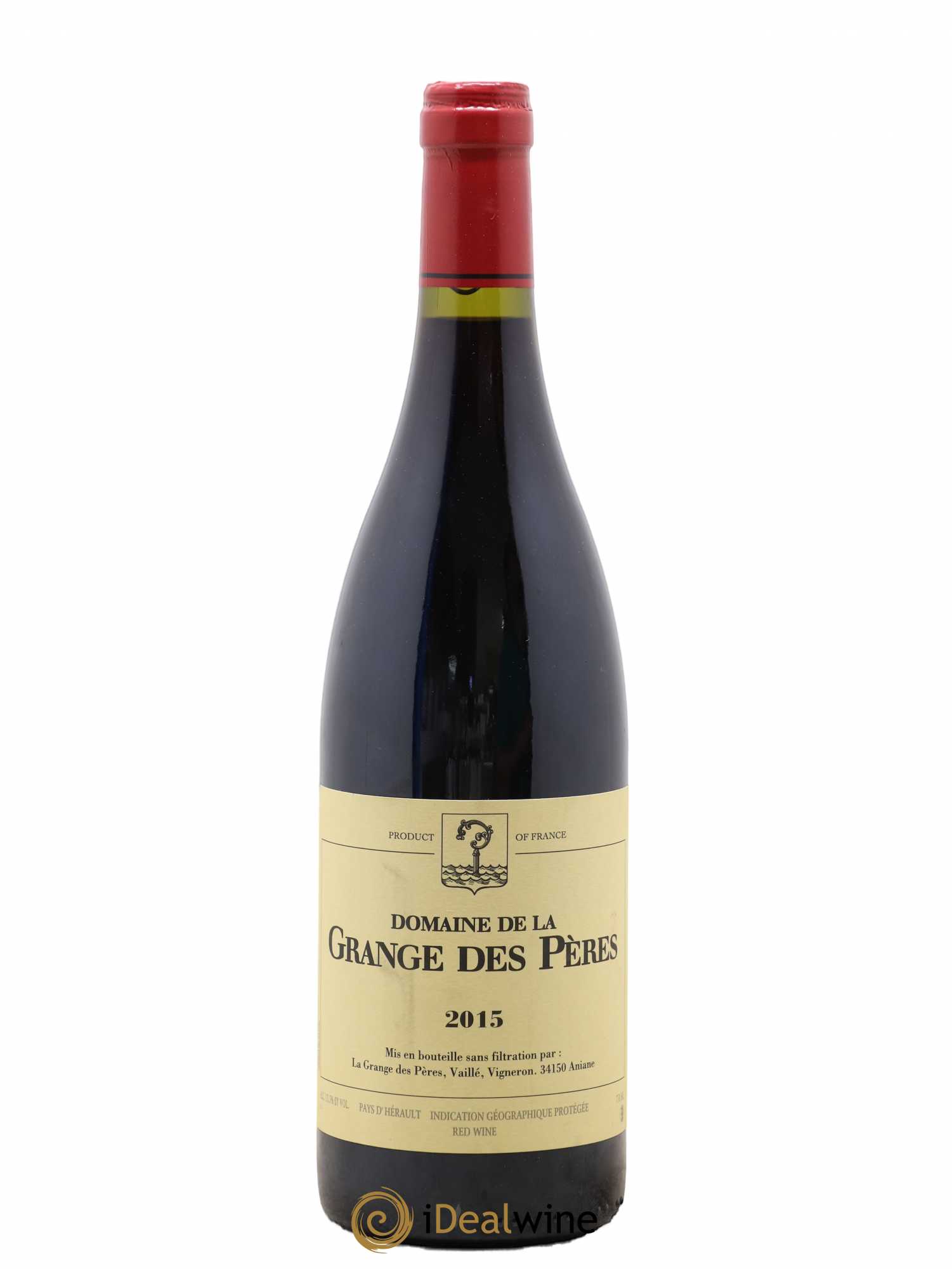 Pays d'Hérault Grange des Pères Laurent Vaillé 2015 - Lot de 1 bouteille - 0
