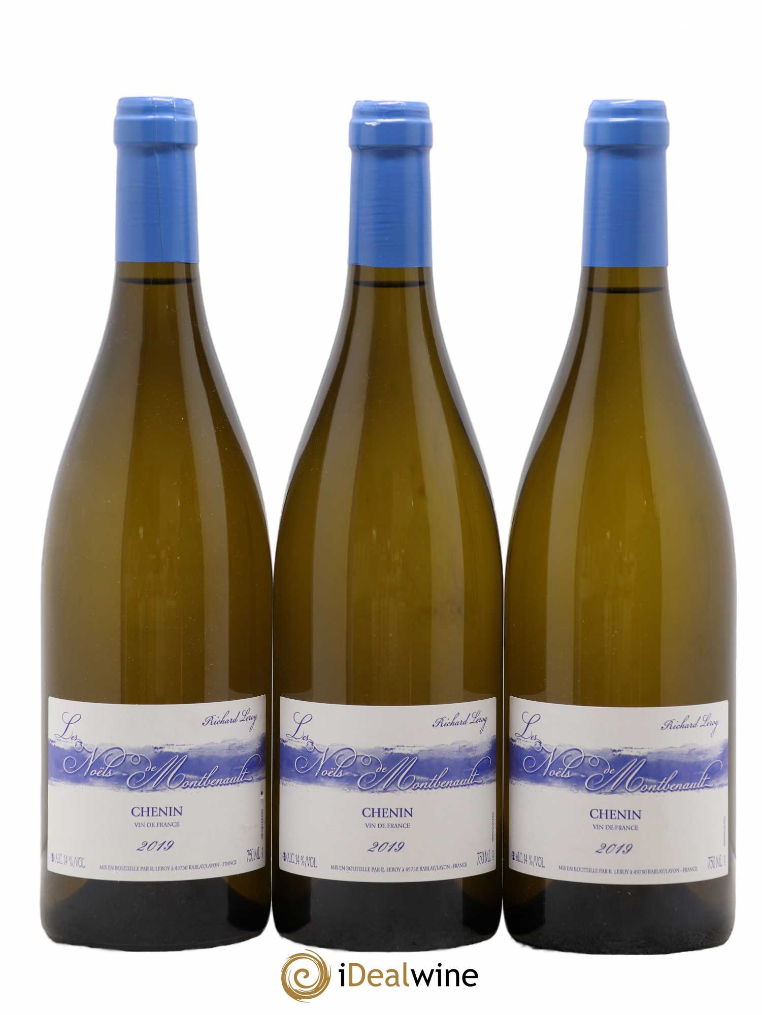 Vin de France Les Noëls de Montbenault Richard Leroy 2019 - Lot de 3 bouteilles - 0