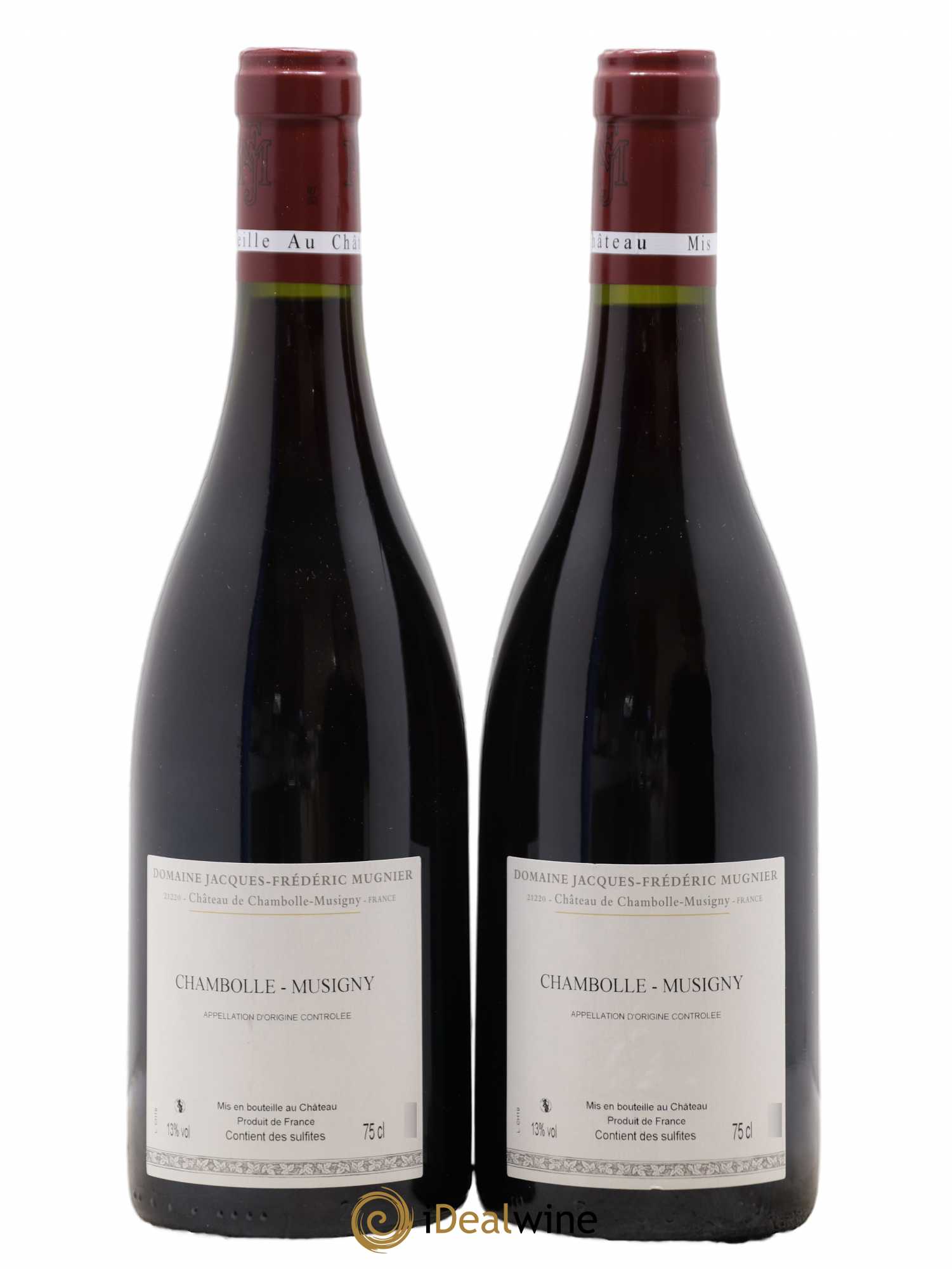 Chambolle-Musigny Jacques-Frédéric Mugnier 2019 - Lot de 2 bouteilles - 1