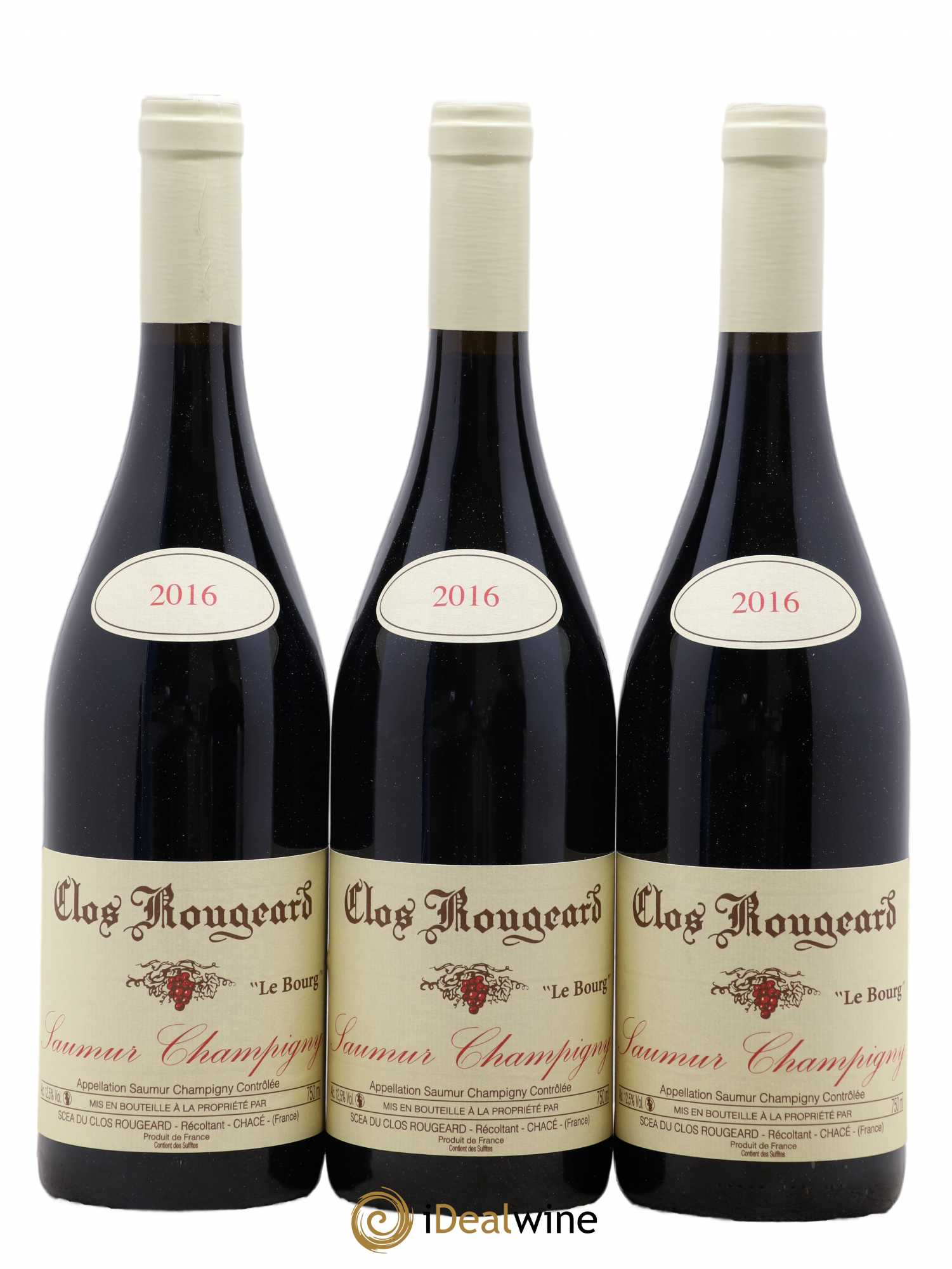 Saumur-Champigny Le Bourg Clos Rougeard 2016 - Lot de 3 bouteilles - 0