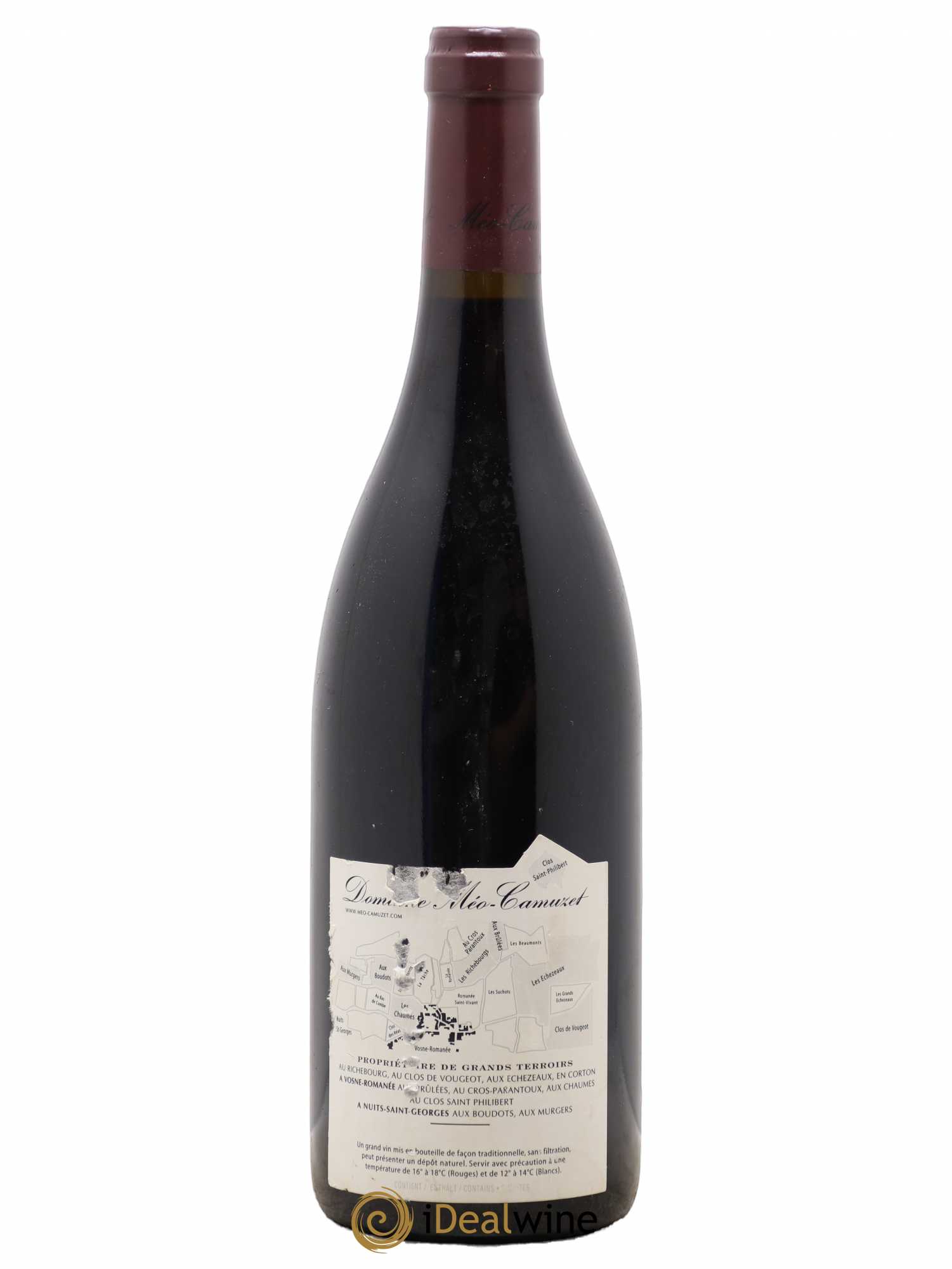 Clos de Vougeot Grand Cru Méo-Camuzet (Domaine) 2011 - Lot de 1 bouteille - 1