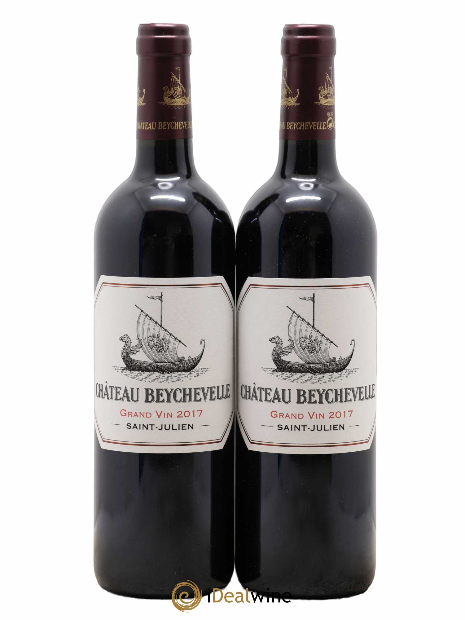Château Beychevelle 4ème Grand Cru Classé 2017 - Lot de 2 bouteilles - 0
