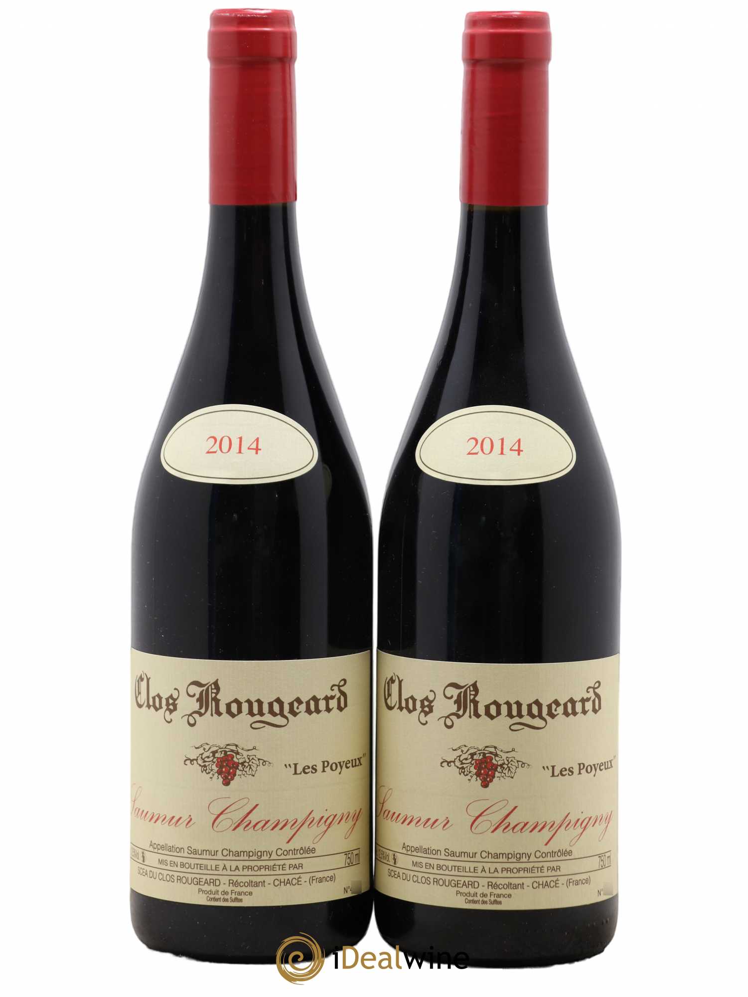 Saumur-Champigny Les Poyeux Clos Rougeard 2014 - Lot de 2 bouteilles - 0