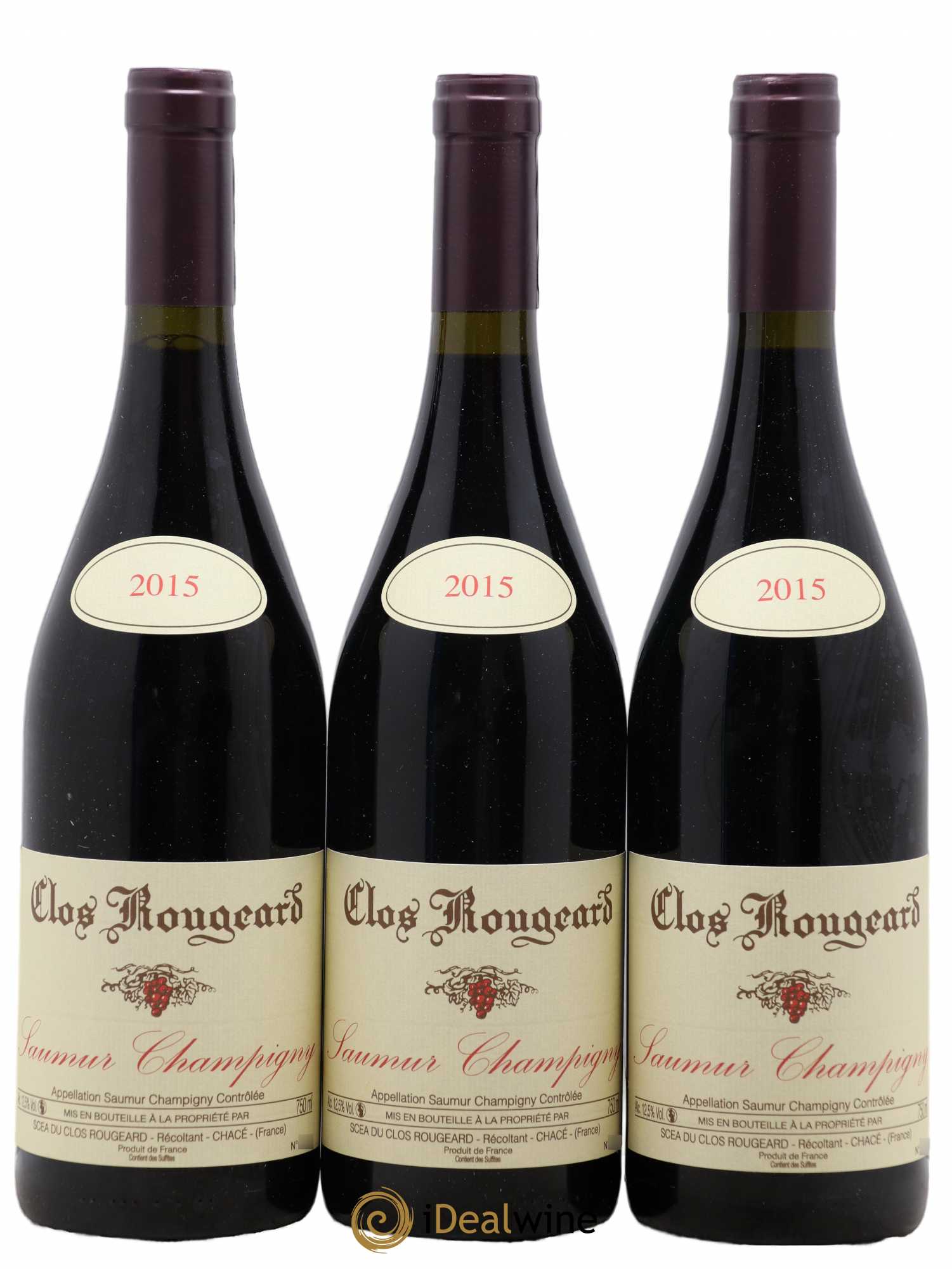 Saumur-Champigny Clos Rougeard 2015 - Lot de 3 bouteilles - 0
