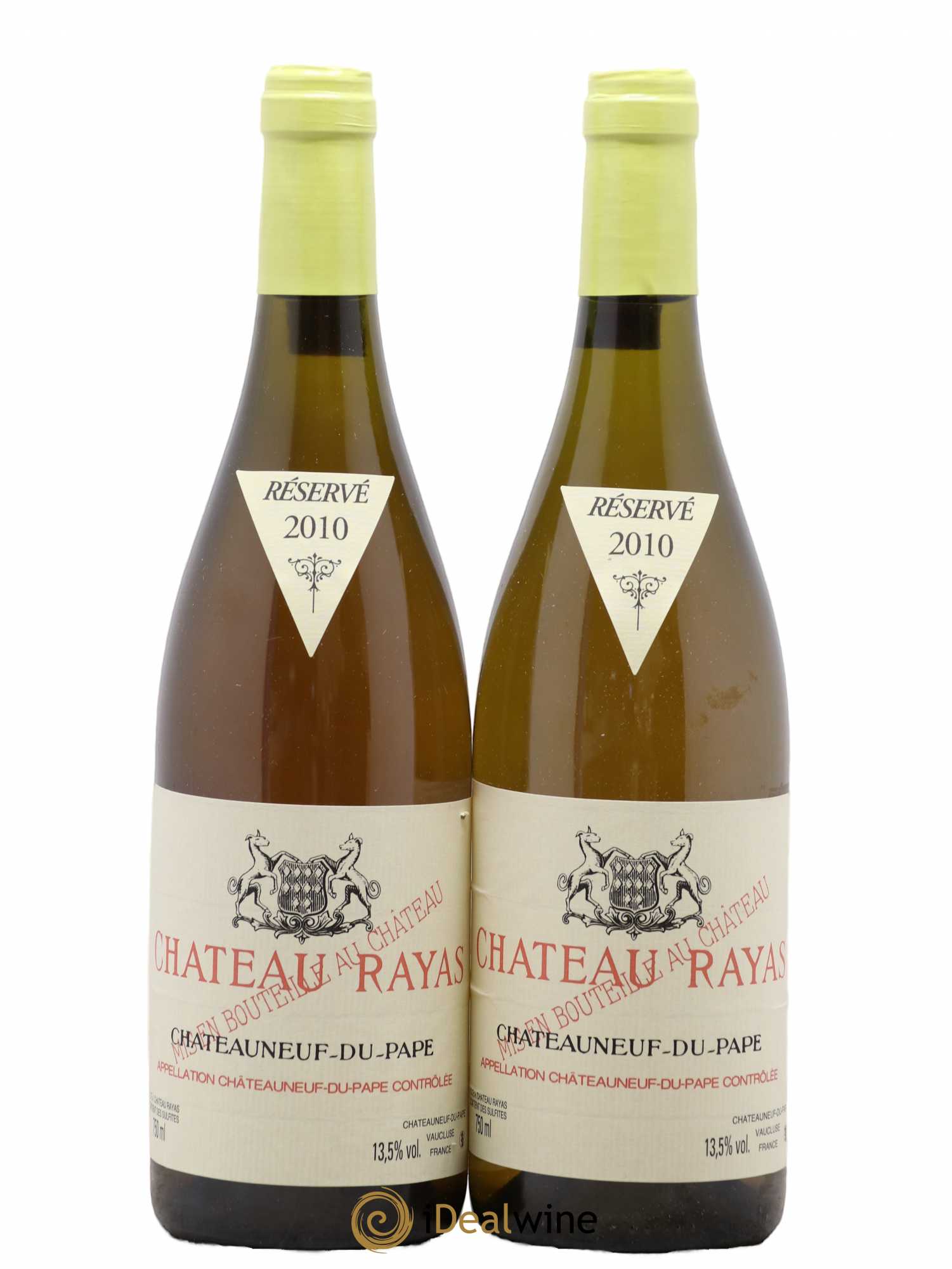 Châteauneuf-du-Pape Château Rayas Emmanuel Reynaud 2010 - Lot de 2 bouteilles - 0