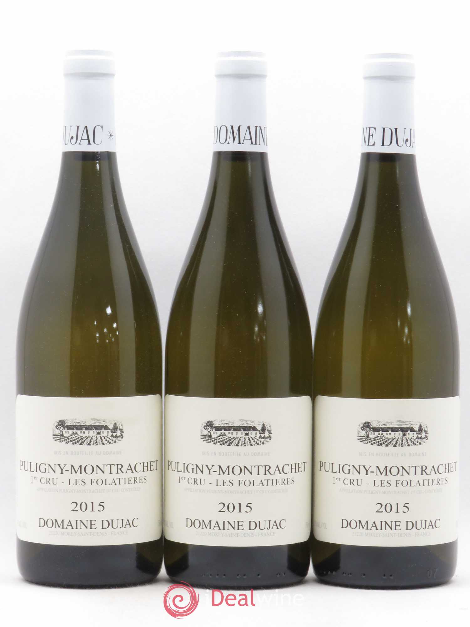 Puligny-Montrachet 1er Cru Les Folatières Dujac (Domaine) 2015 - Lot de 3 bouteilles - 0
