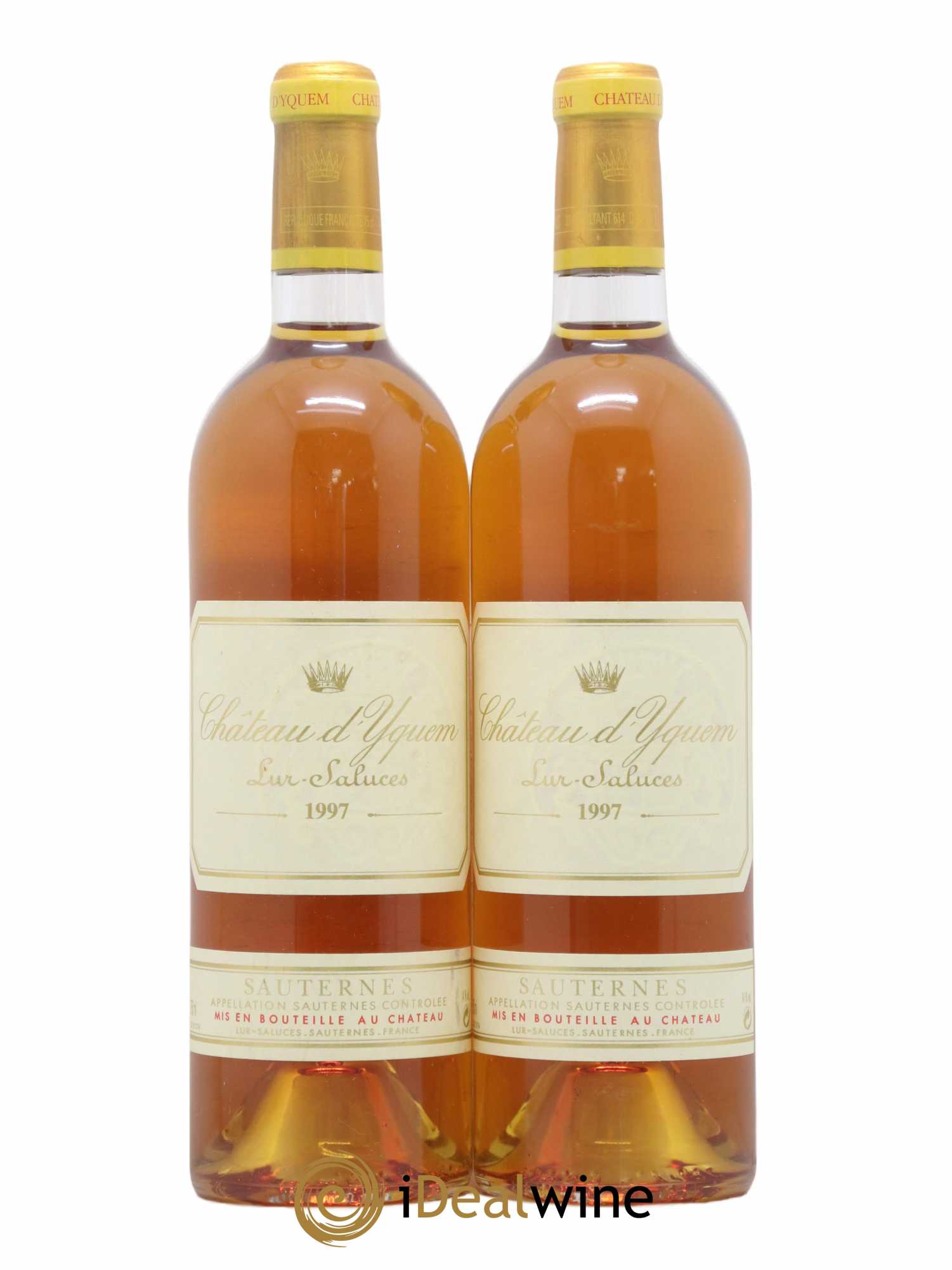 Château d' Yquem 1er Cru Classé Supérieur 1997 - Lot of 2 bottles - 0