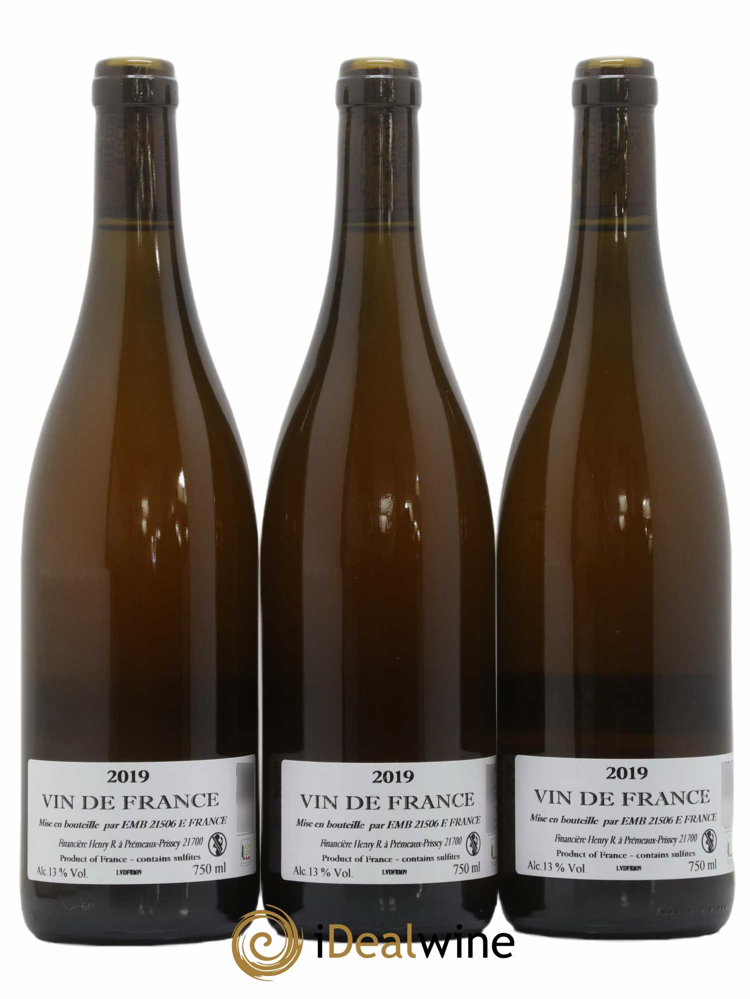 Vin de France Blanc de Macération Prieuré Roch 2019 - Lot de 3 bouteilles - 1