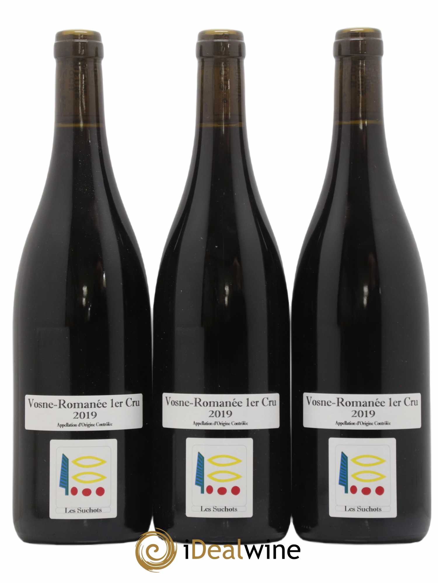 Vosne-Romanée 1er Cru Les Suchots Prieuré Roch  2019 - Lot de 3 bouteilles - 0