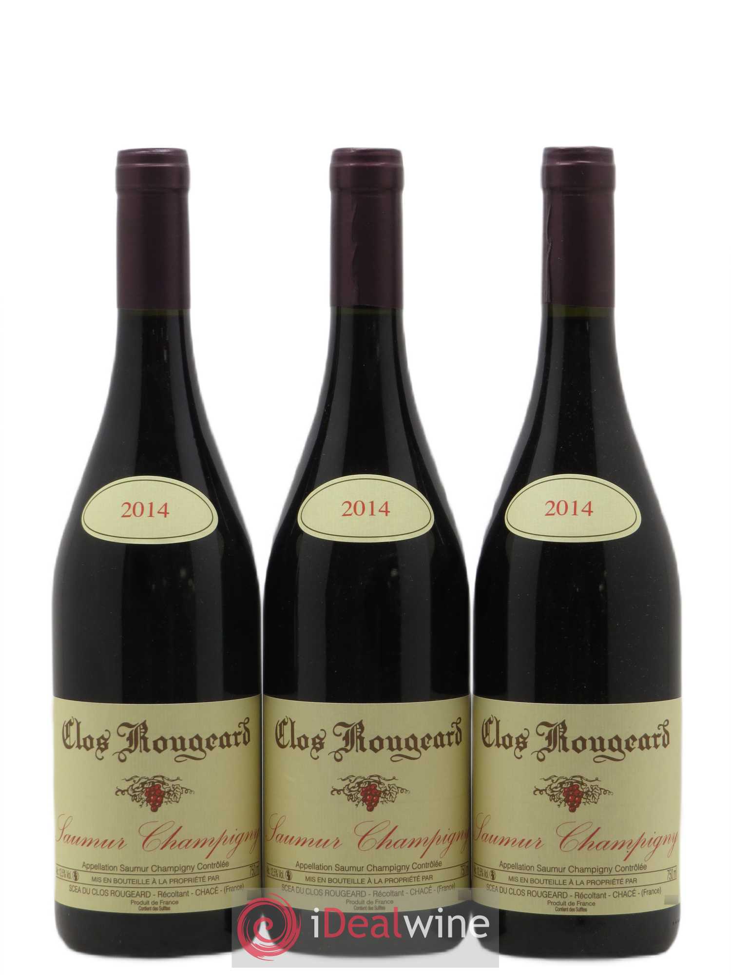 Saumur-Champigny Clos Rougeard 2014 - Lot de 3 bouteilles - 0