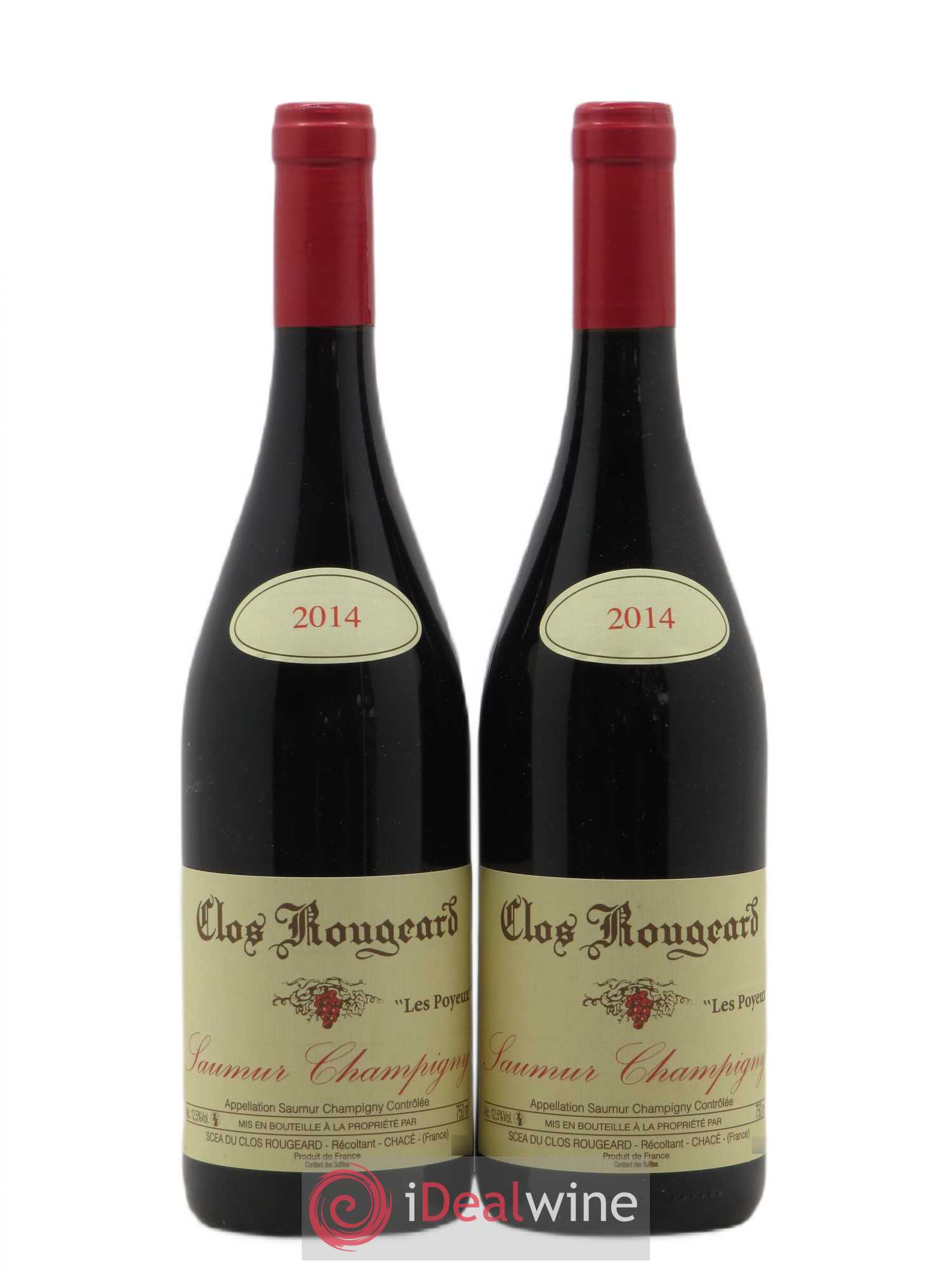 Saumur-Champigny Les Poyeux Clos Rougeard 2014 - Lot de 2 bouteilles - 0