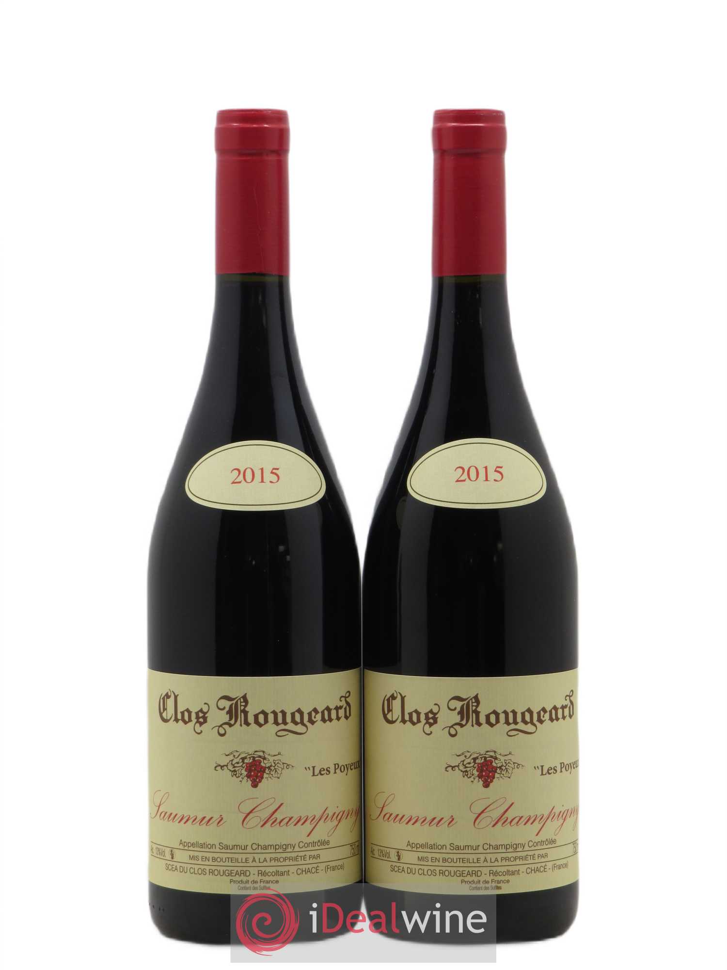 Saumur-Champigny Les Poyeux Clos Rougeard 2015 - Lot de 2 bouteilles - 0