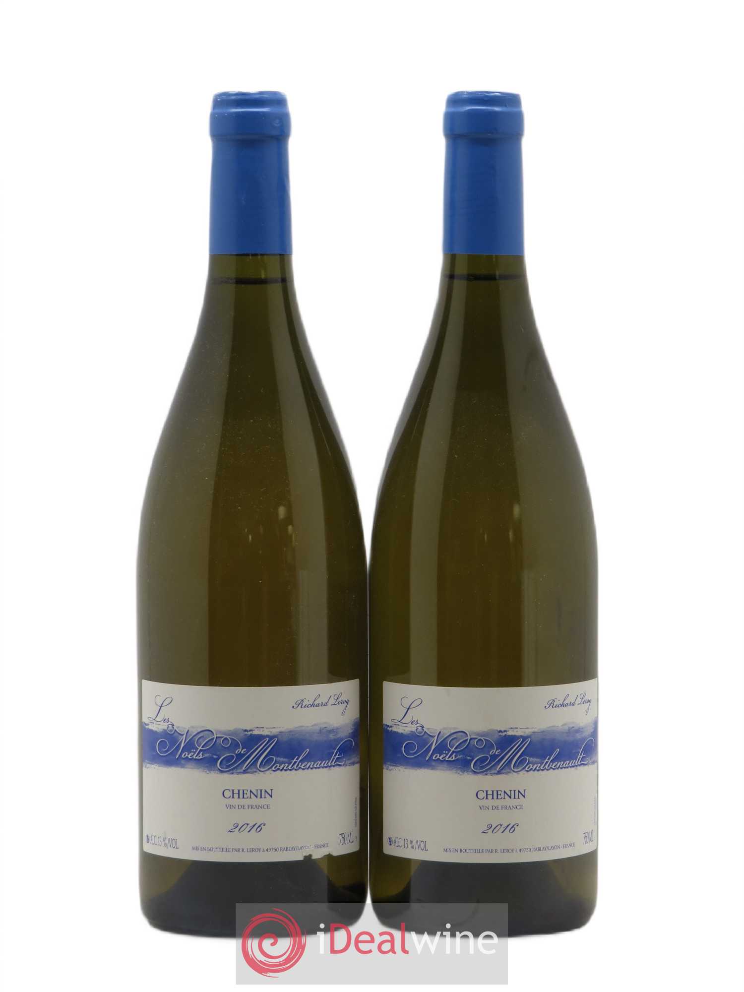 Vin de France Les Noëls de Montbenault Richard Leroy 2016 - Lot de 2 bouteilles - 0