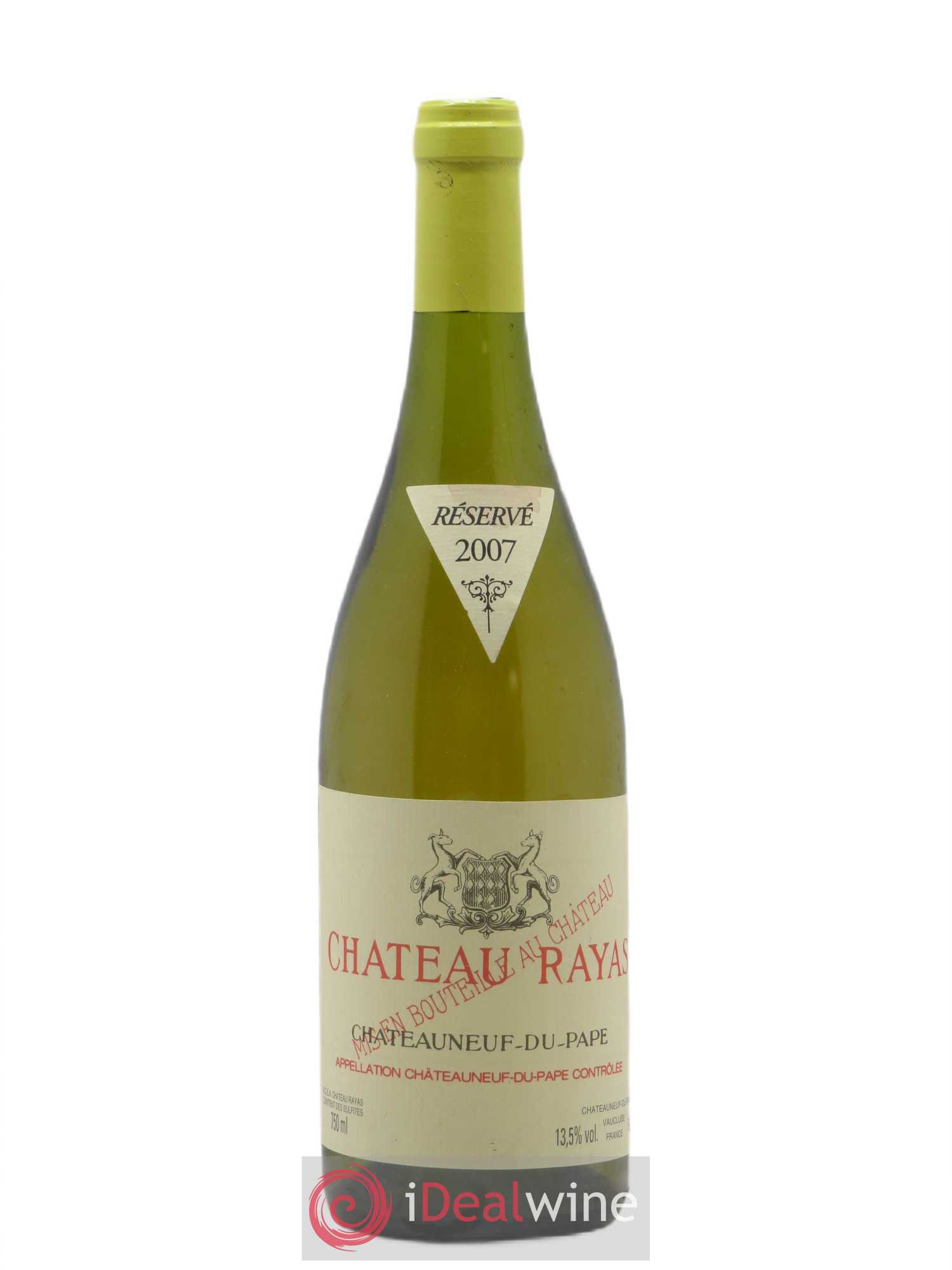 Châteauneuf-du-Pape Château Rayas Emmanuel Reynaud 2007 - Lot de 1 bouteille - 0