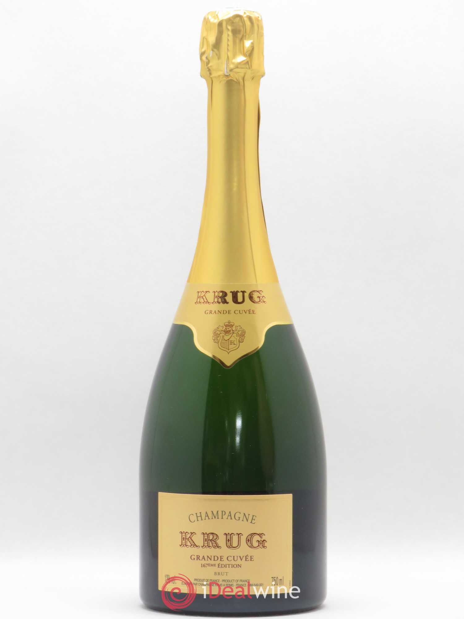 Grande Cuvée - 167ème édition Krug - Lot de 1 bouteille - 0
