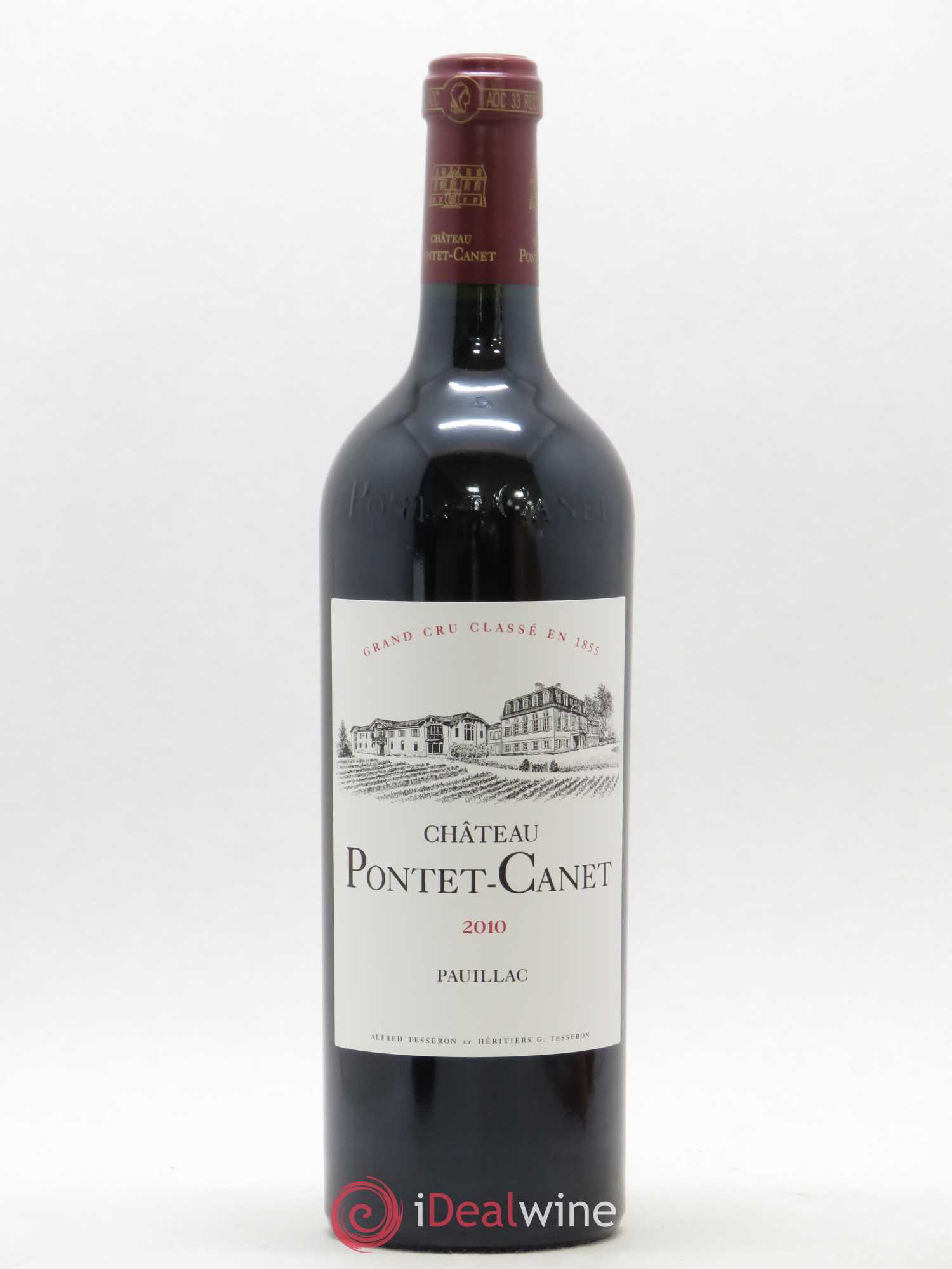 Château Pontet Canet 5ème Grand Cru Classé 2010 - Lot de 1 bouteille - 0