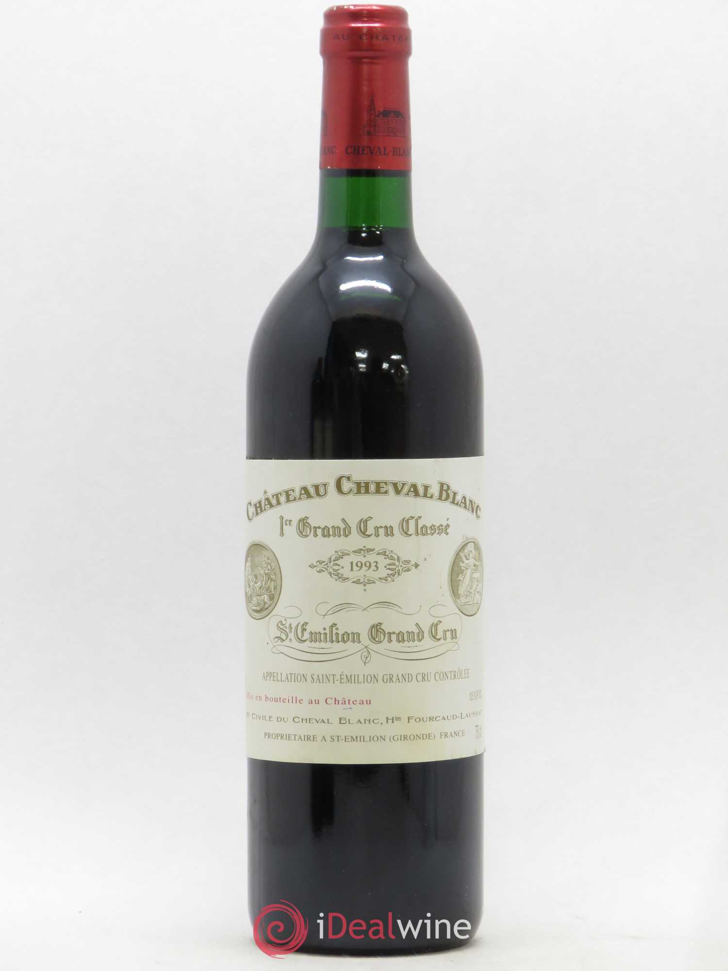 Château Cheval Blanc 1er Grand Cru Classé A 1993 - Lot de 1 bouteille - 0