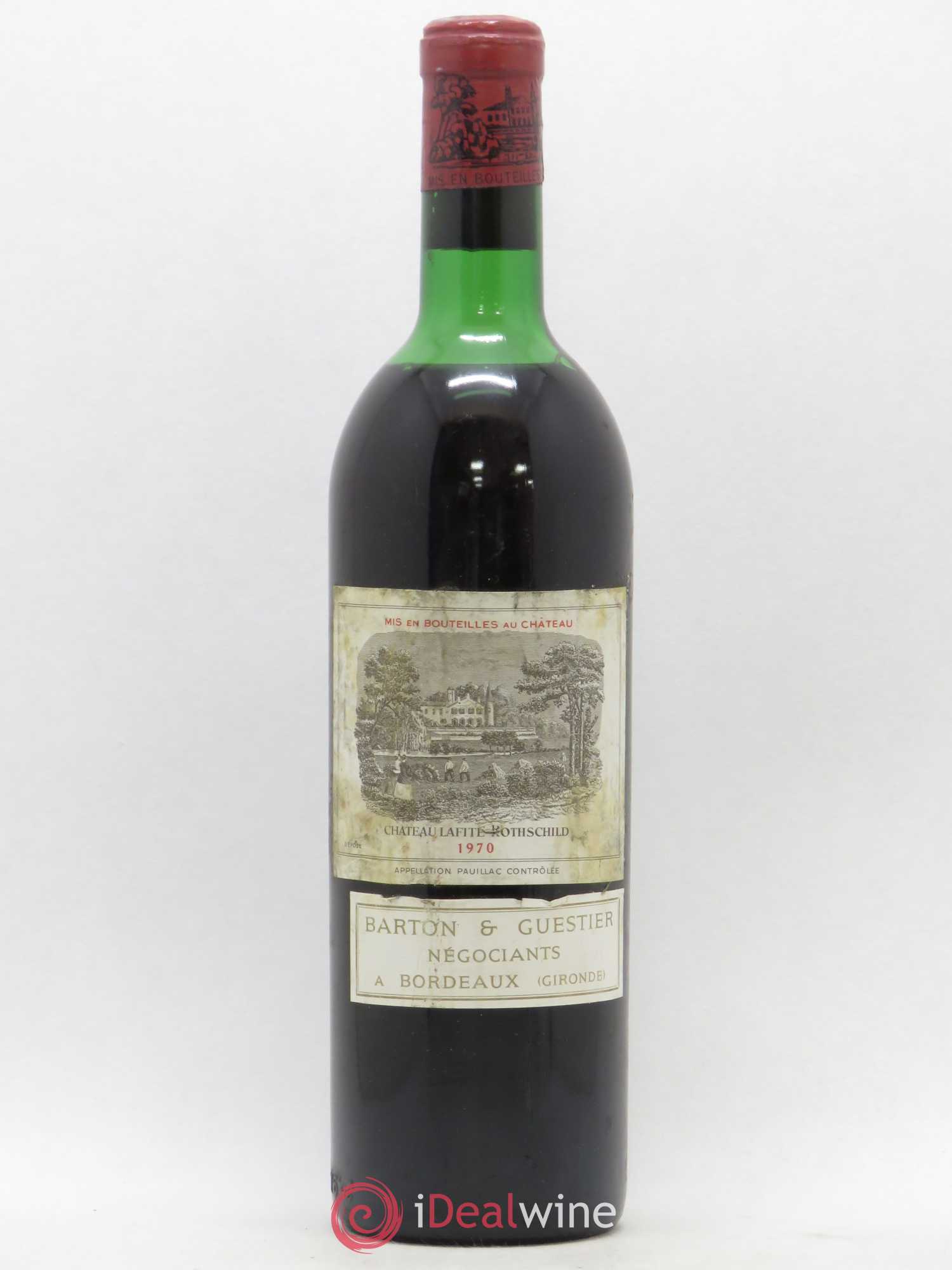 Château Lafite Rothschild 1er Grand Cru Classé 1970 - Lot de 1 bouteille - 0