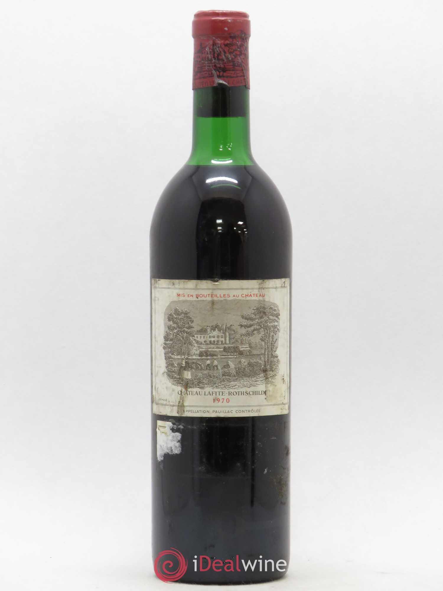 Château Lafite Rothschild 1er Grand Cru Classé 1970 - Lot de 1 bouteille - 0