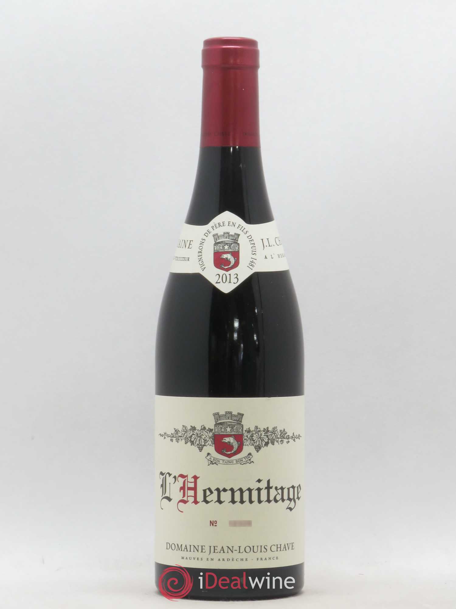 Hermitage Jean-Louis Chave 2013 - Lot de 1 bouteille - 0