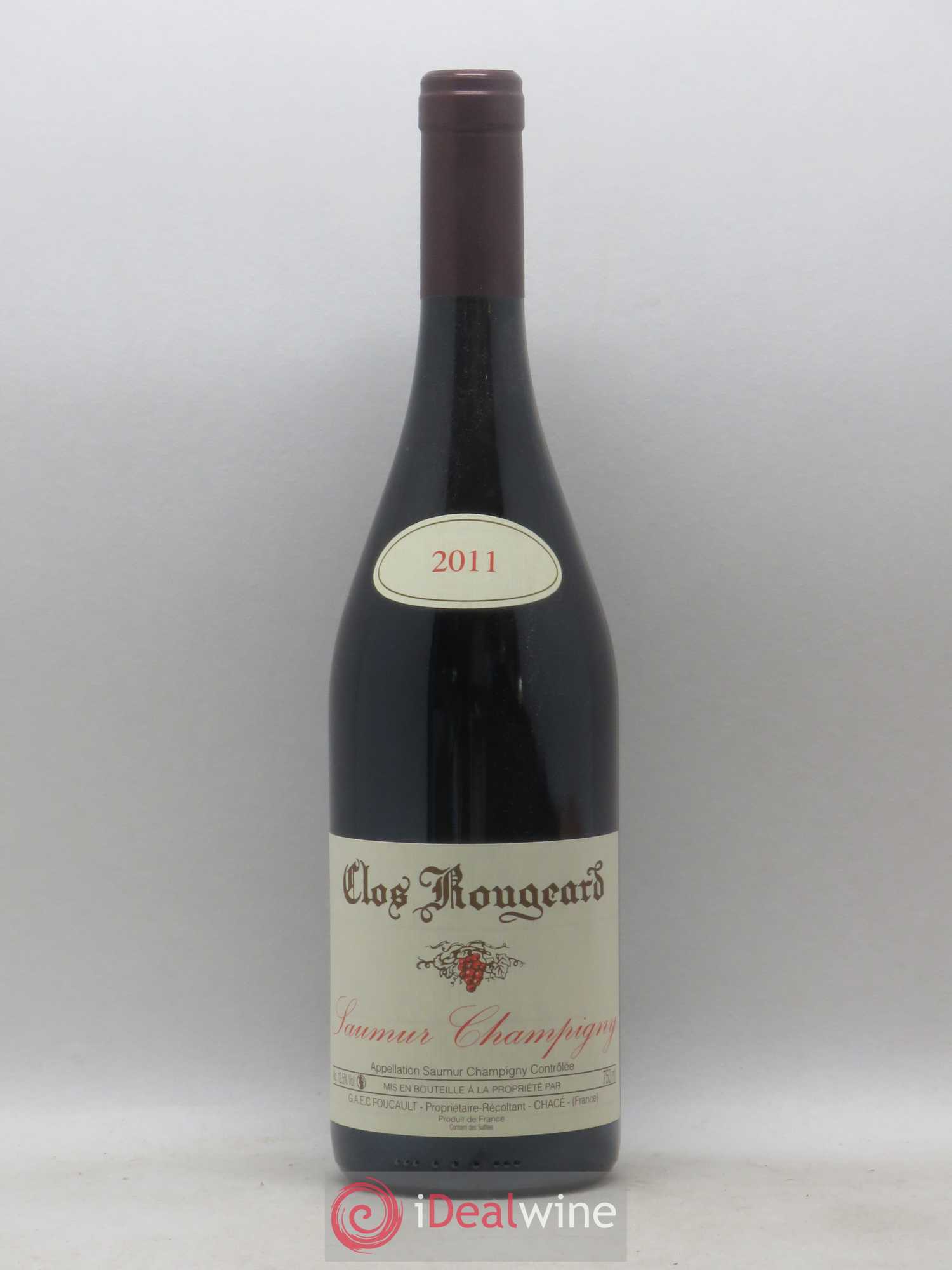 Saumur-Champigny Clos Rougeard 2011 - Lot de 1 bouteille - 0